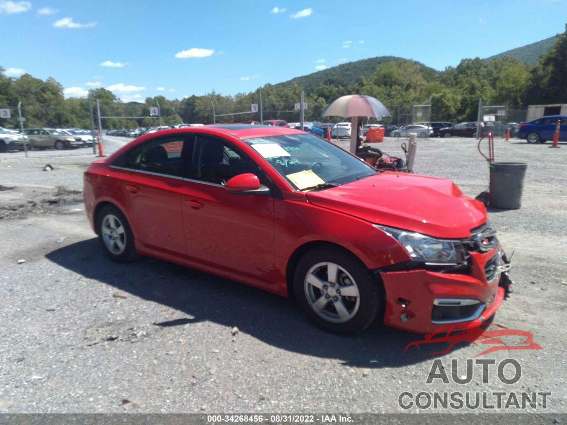 CHEVROLET CRUZE LIMITED 2016 - 1G1PE5SB0G7172180