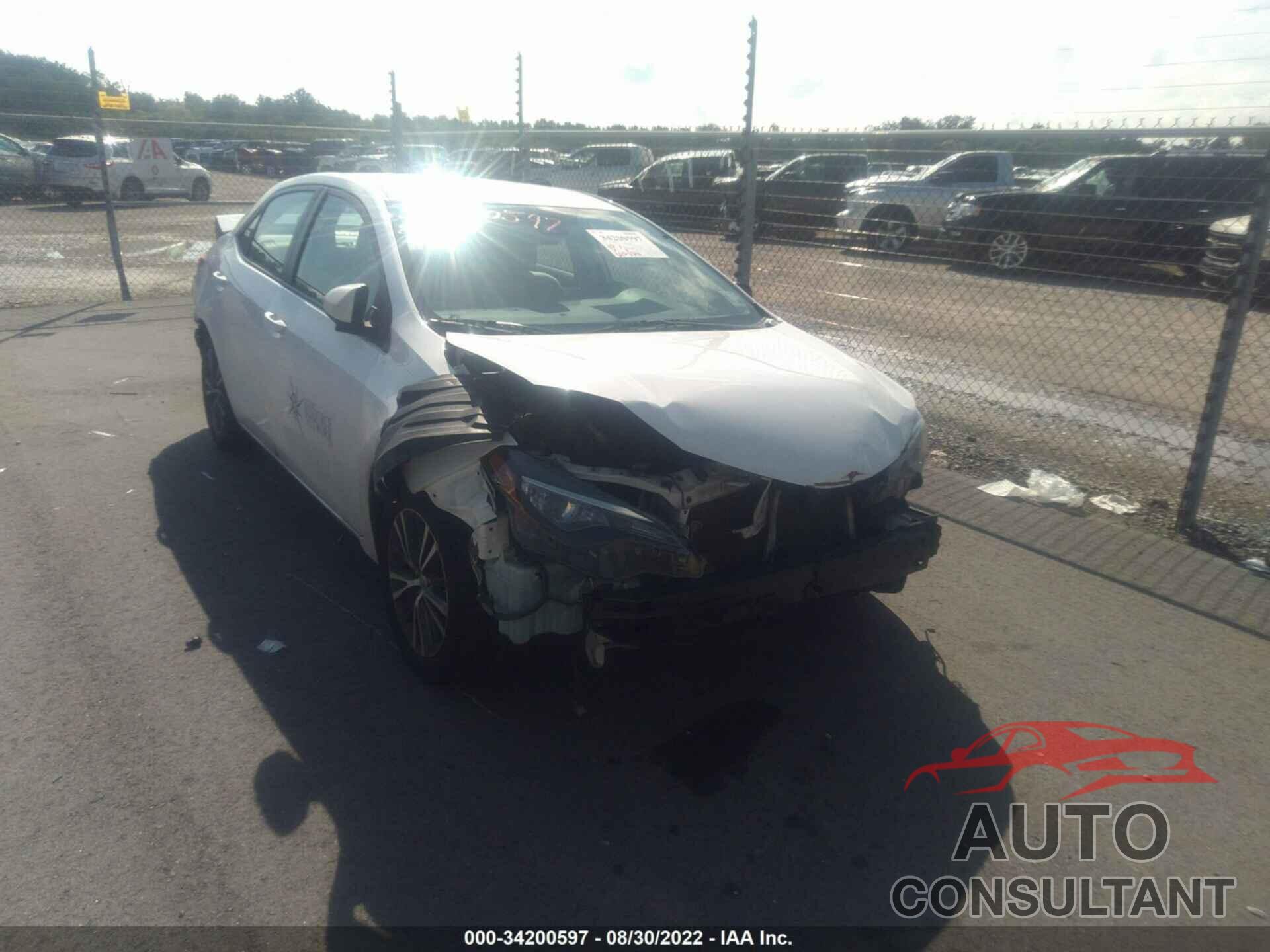 TOYOTA COROLLA 2017 - 2T1BURHE0HC755720