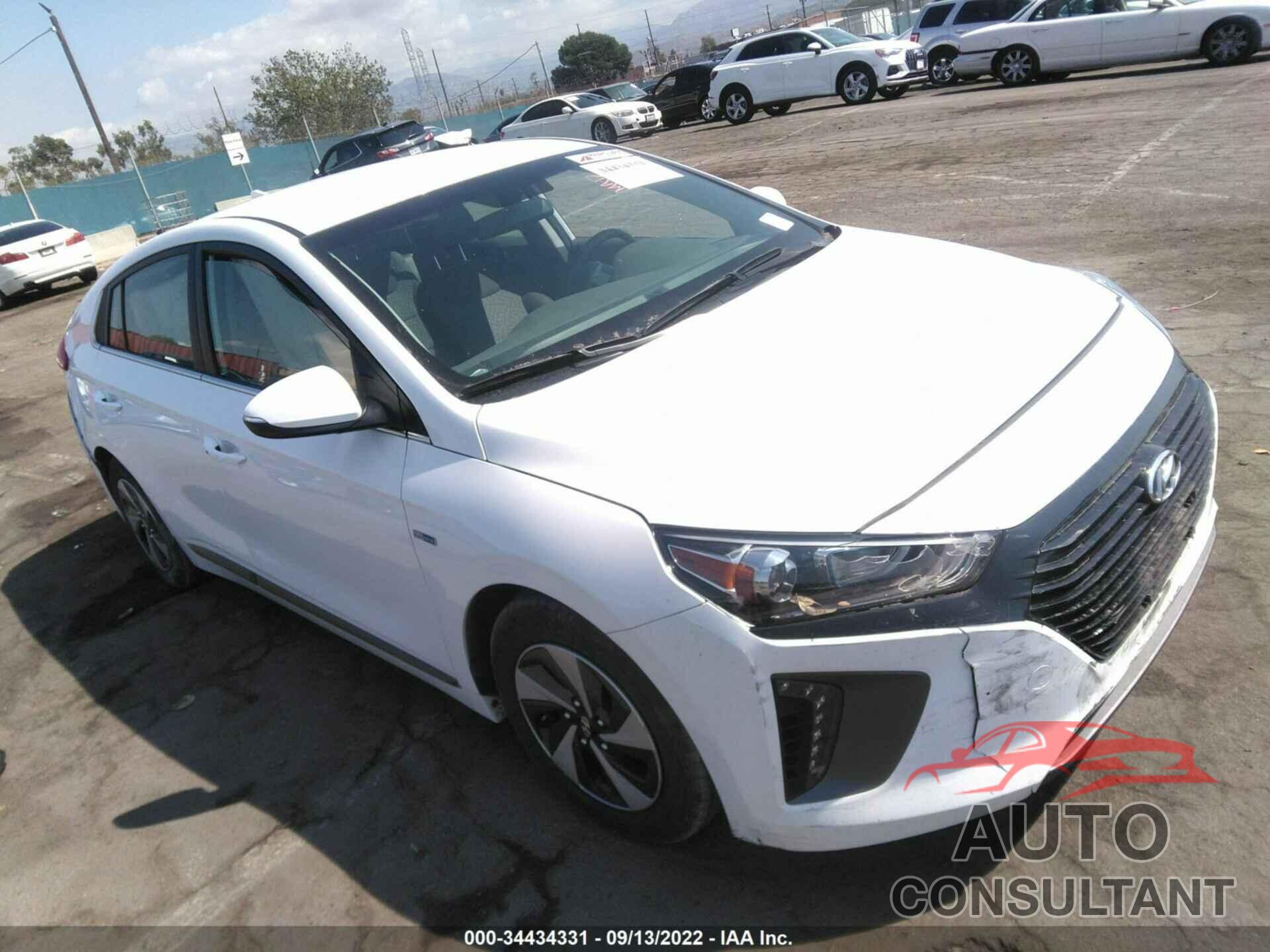 HYUNDAI IONIQ HYBRID 2018 - KMHC75LC9JU072820