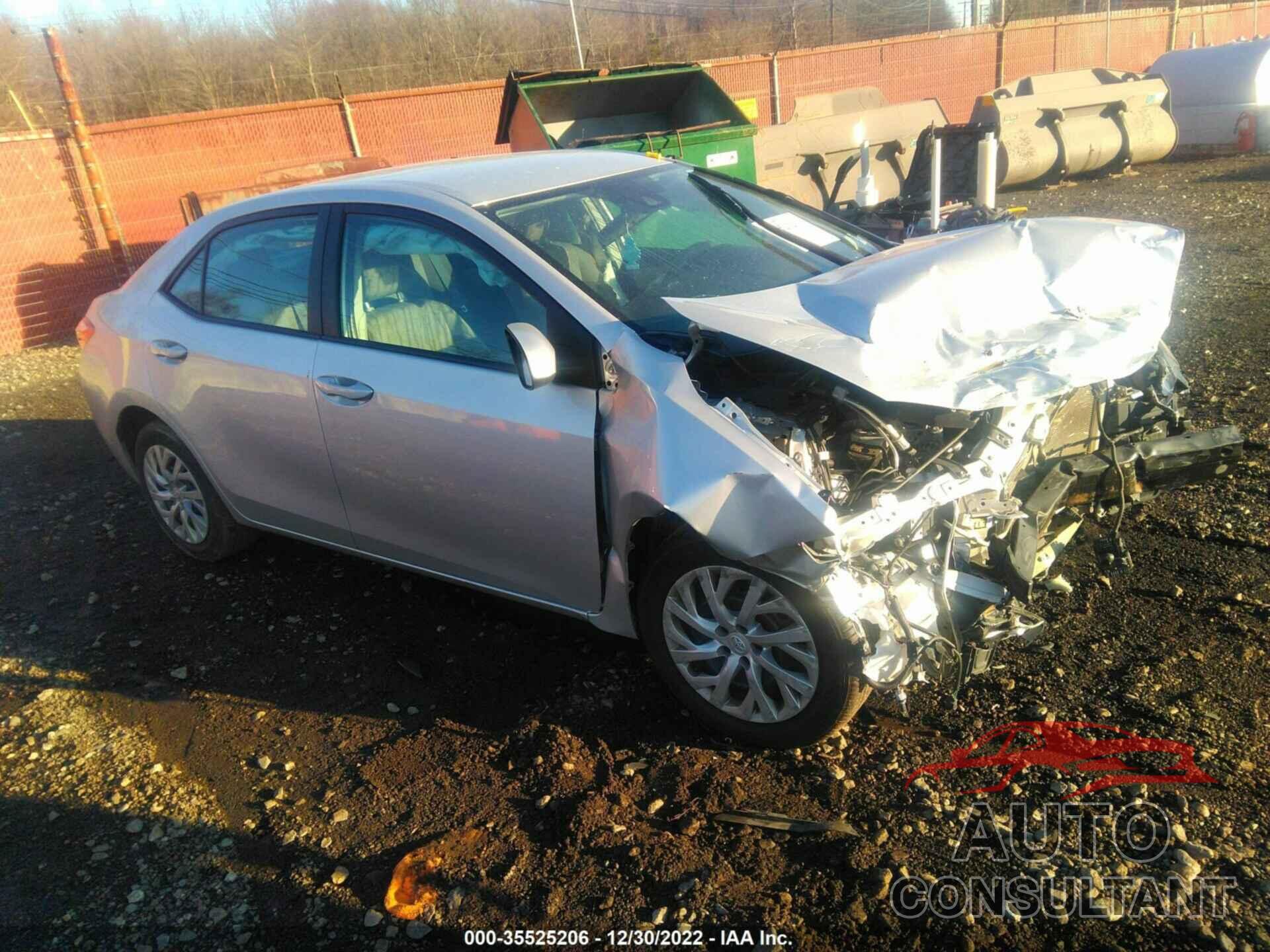 TOYOTA COROLLA 2019 - 5YFBURHE5KP894698
