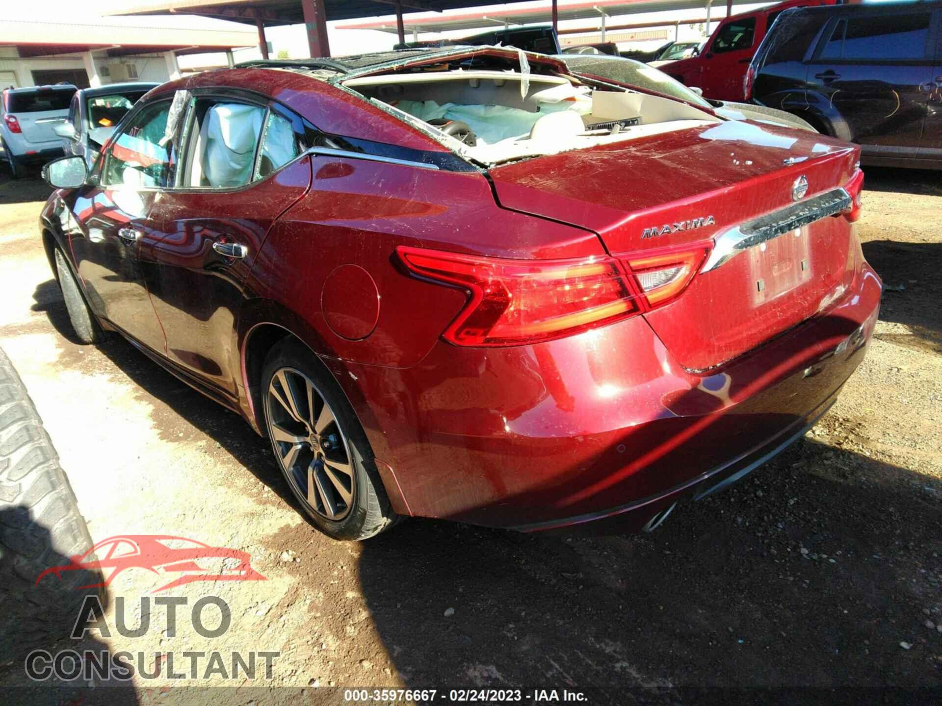 NISSAN MAXIMA 2017 - 1N4AA6AP9HC376647