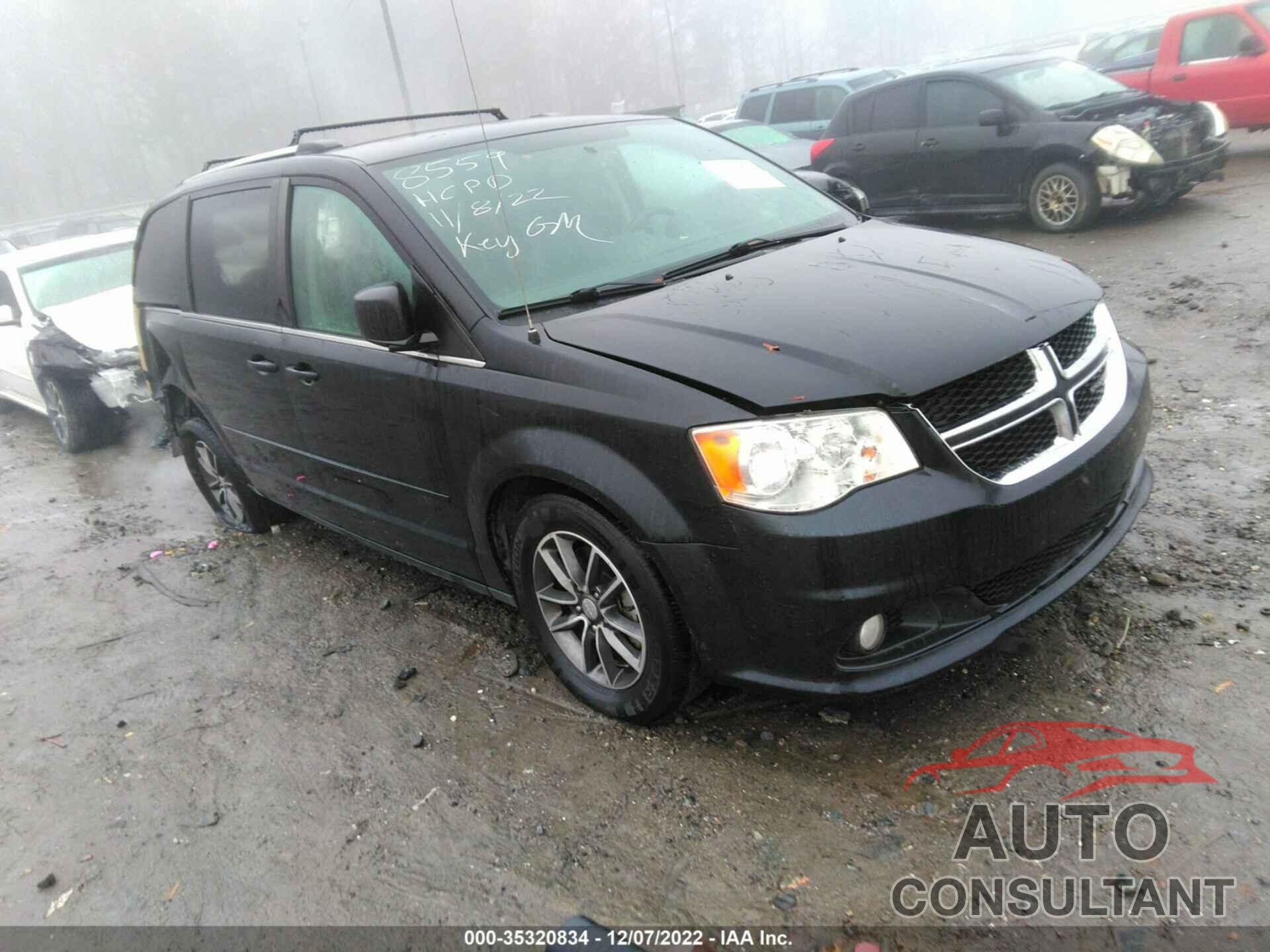 DODGE GRAND CARAVAN 2017 - 2C4RDGCG3HR858559