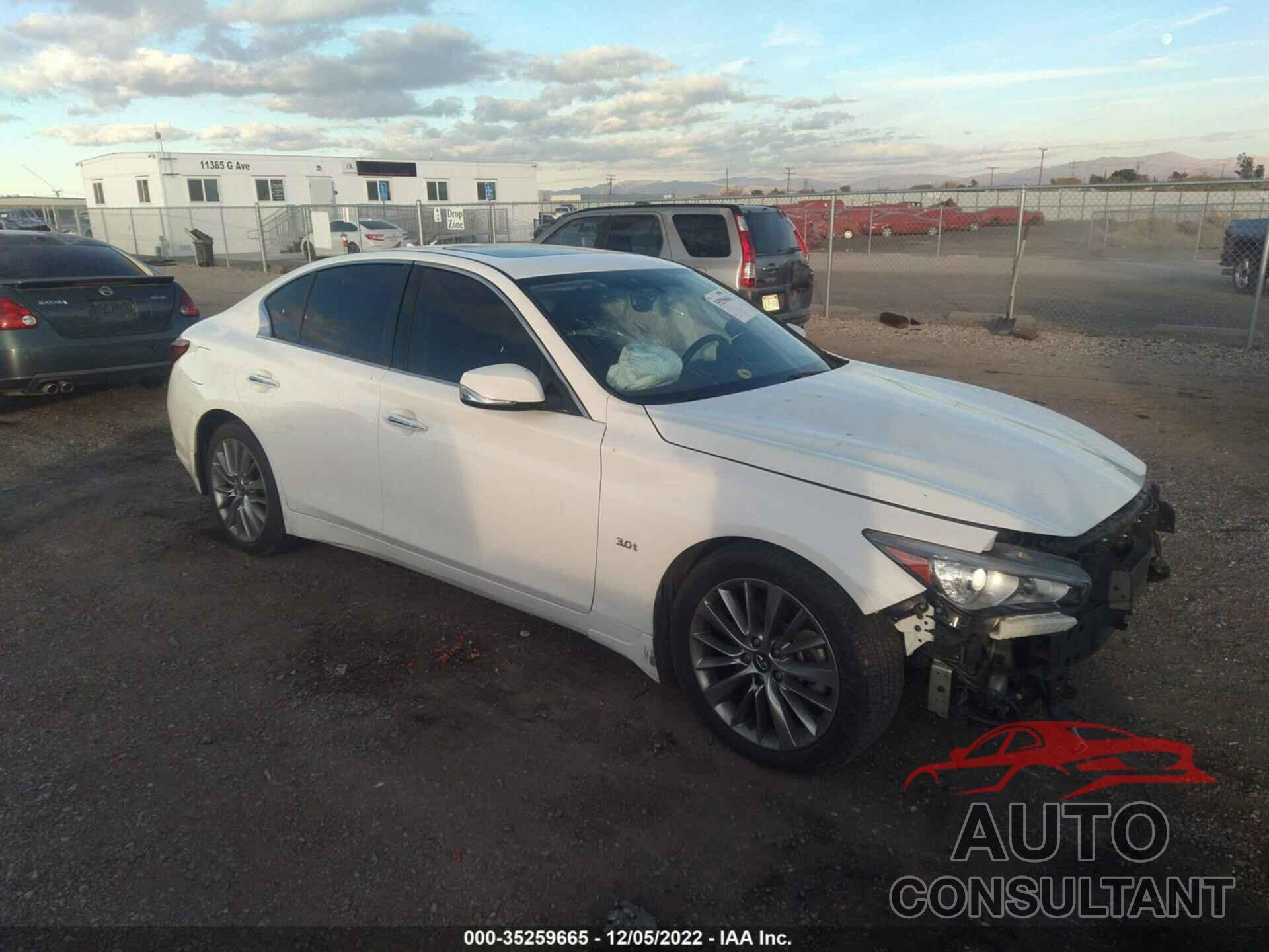 INFINITI Q50 2018 - JN1EV7AP6JM362472