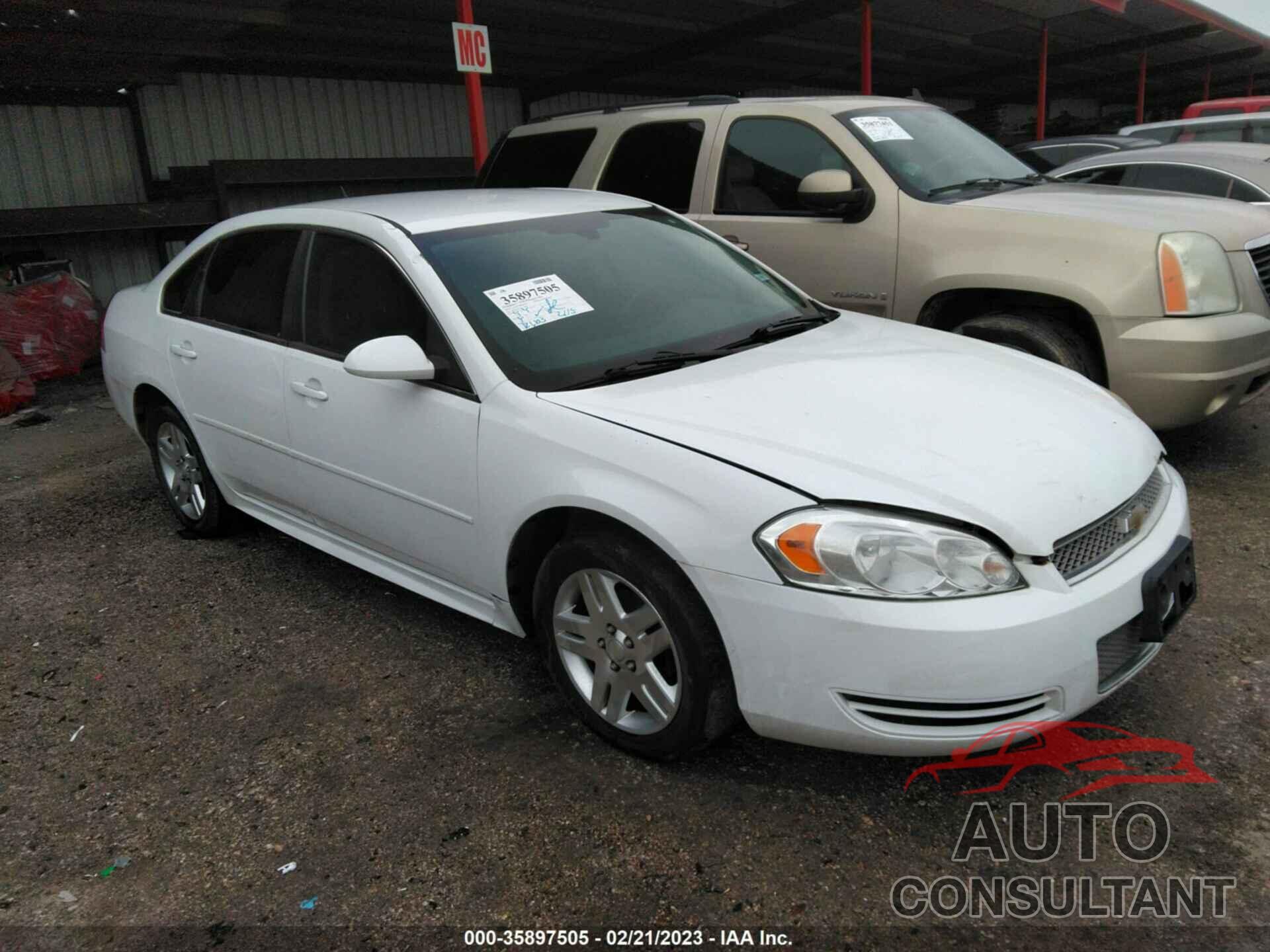 CHEVROLET IMPALA LIMITED 2016 - 2G1WB5E38G1138963