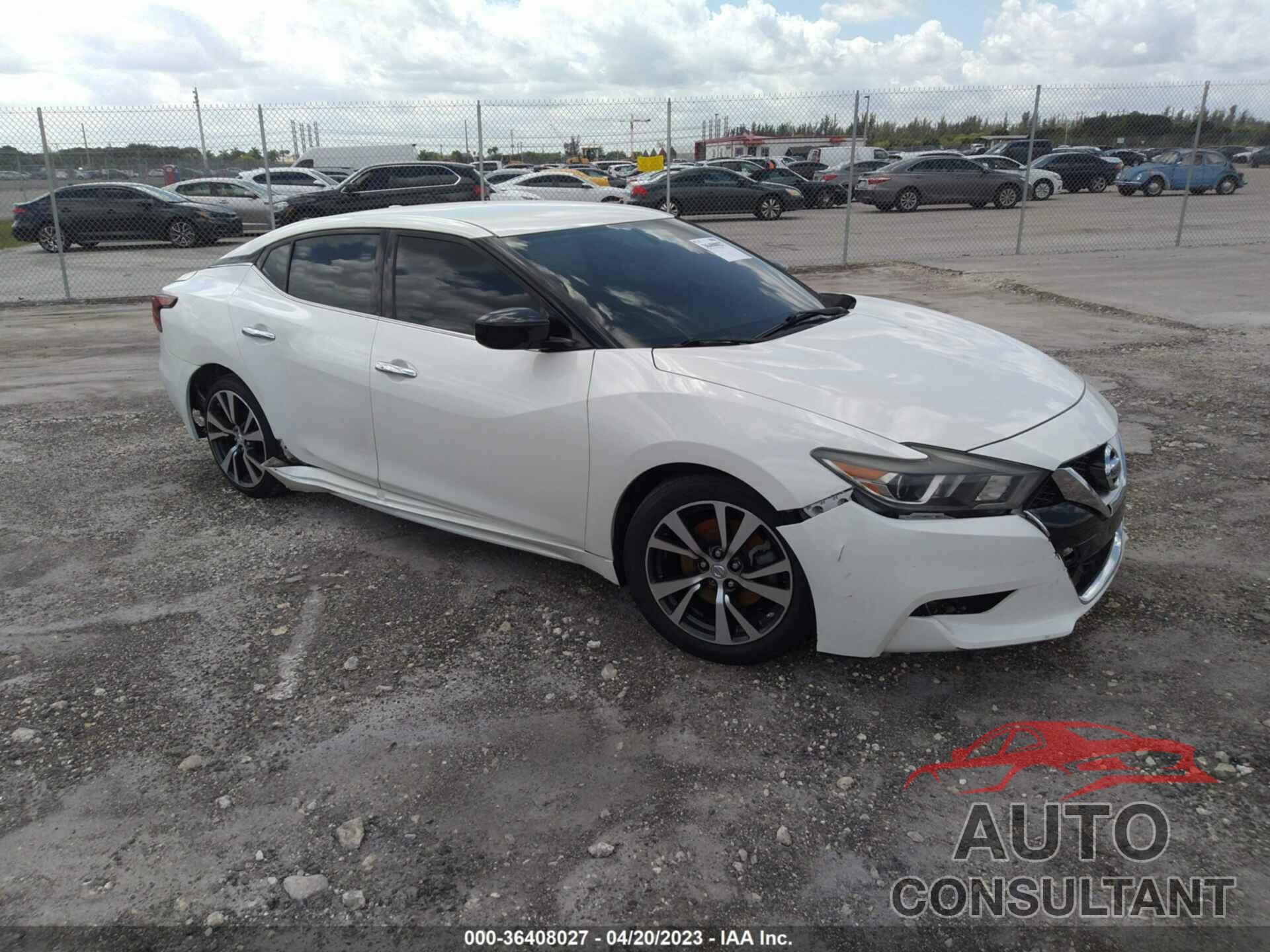 NISSAN MAXIMA 2016 - 1N4AA6AP3GC905444