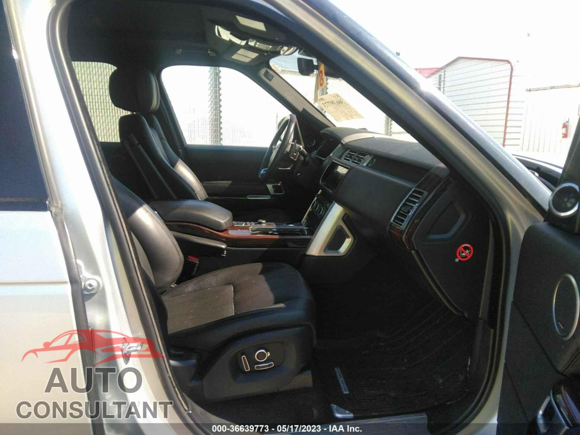 LAND ROVER RANGE ROVER 2017 - SALGS2FE0HA344854