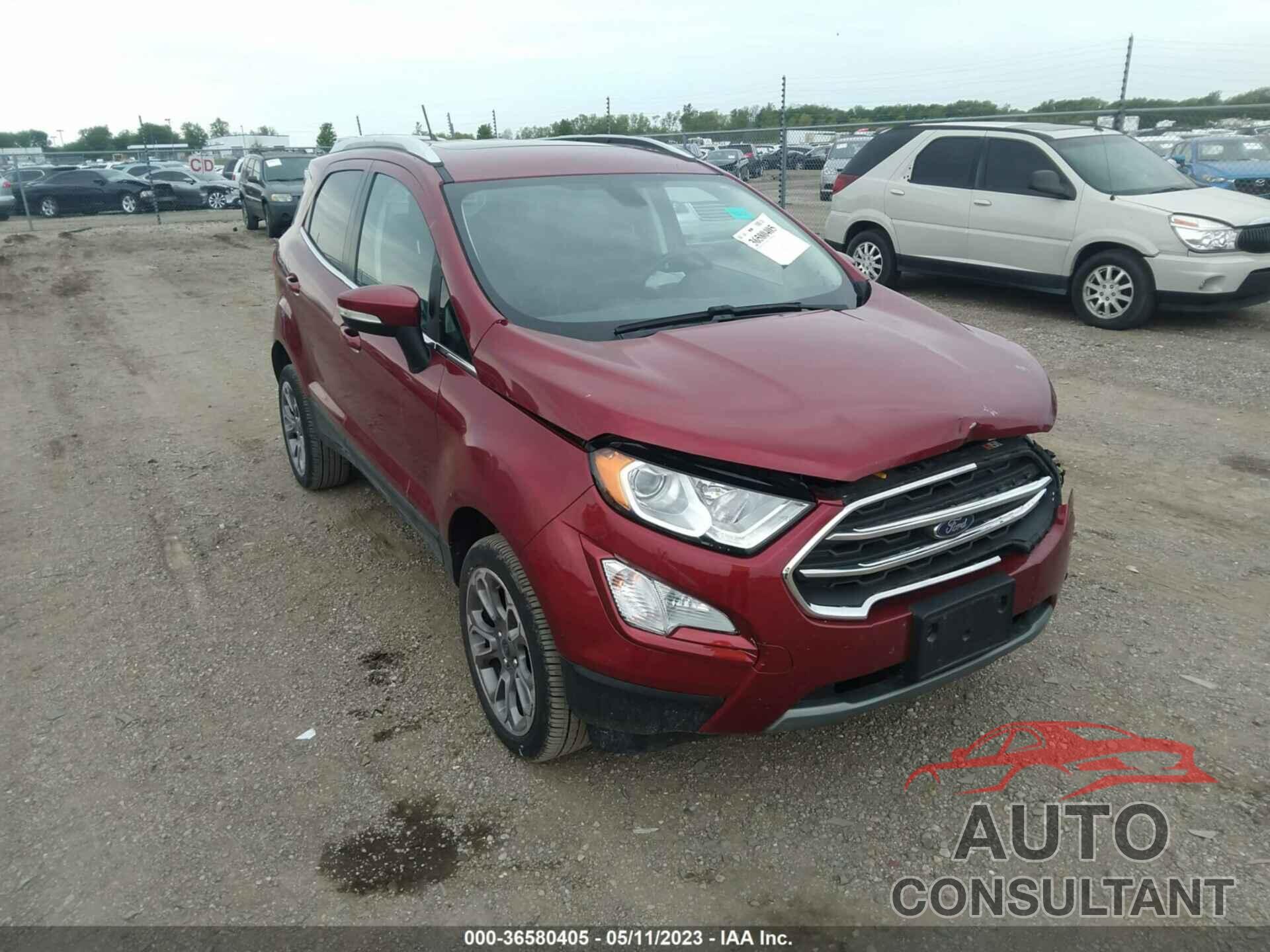 FORD ECOSPORT 2020 - MAJ6S3KL5LC342274