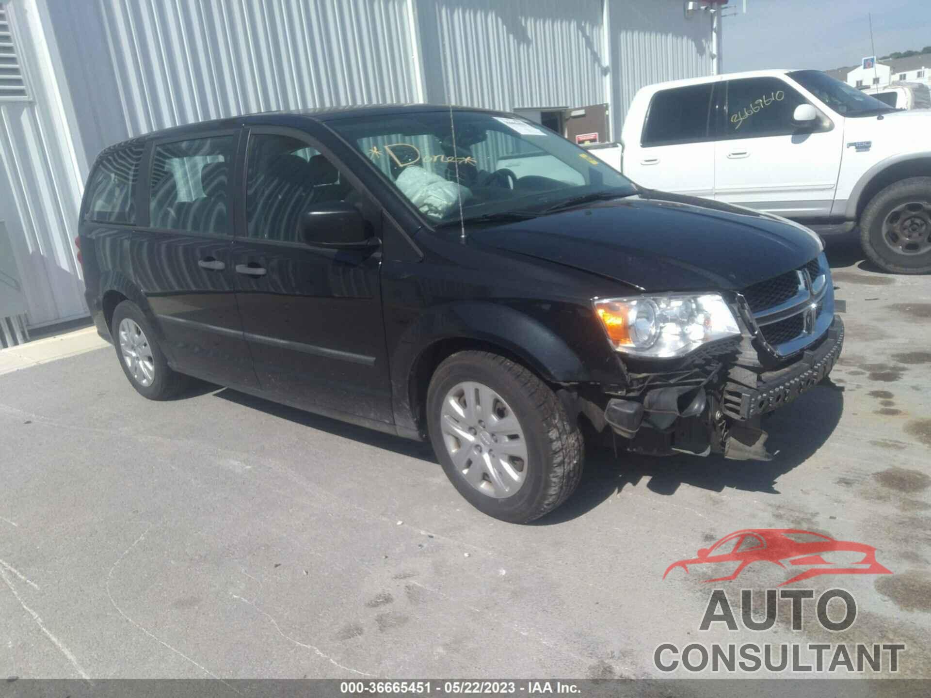 DODGE GRAND CARAVAN 2016 - 2C4RDGBG8GR320584