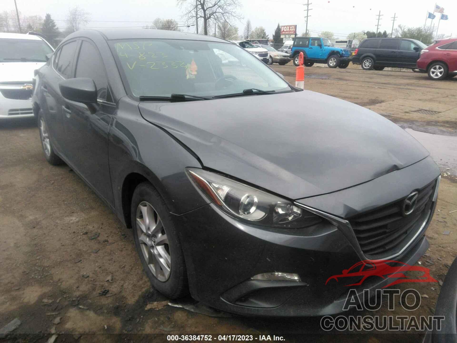 MAZDA MAZDA3 2016 - JM1BM1U71G1302332