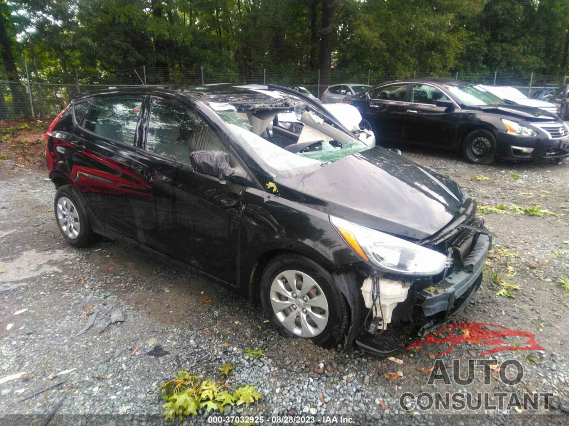 HYUNDAI ACCENT 2017 - KMHCT5AE4HU335242