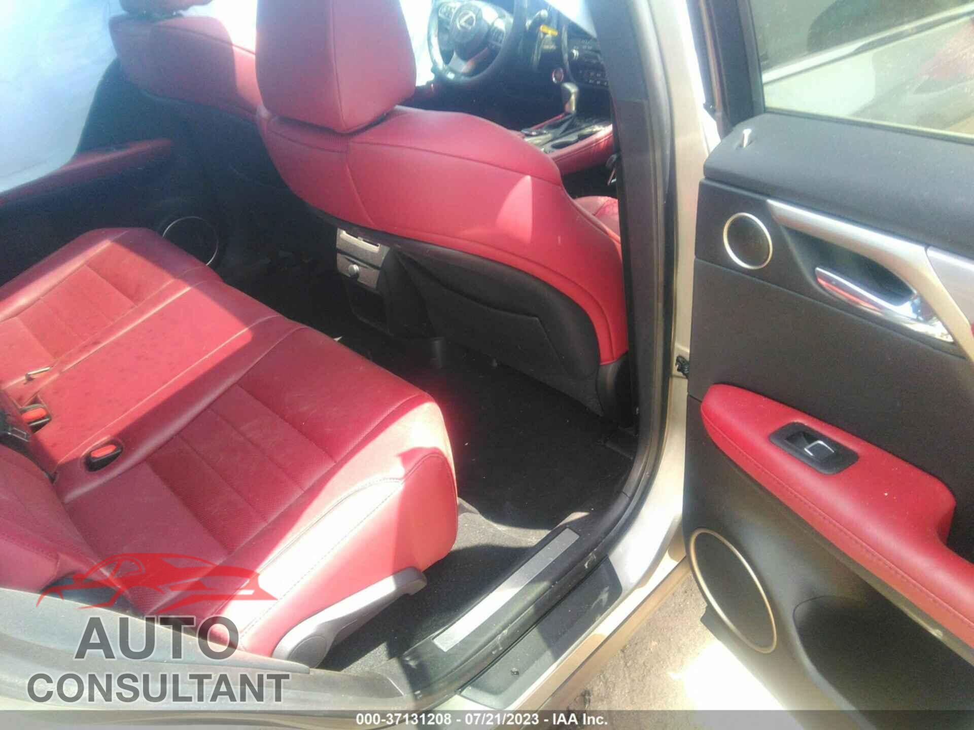 LEXUS RX 2017 - 2T2ZZMCA4HC041575