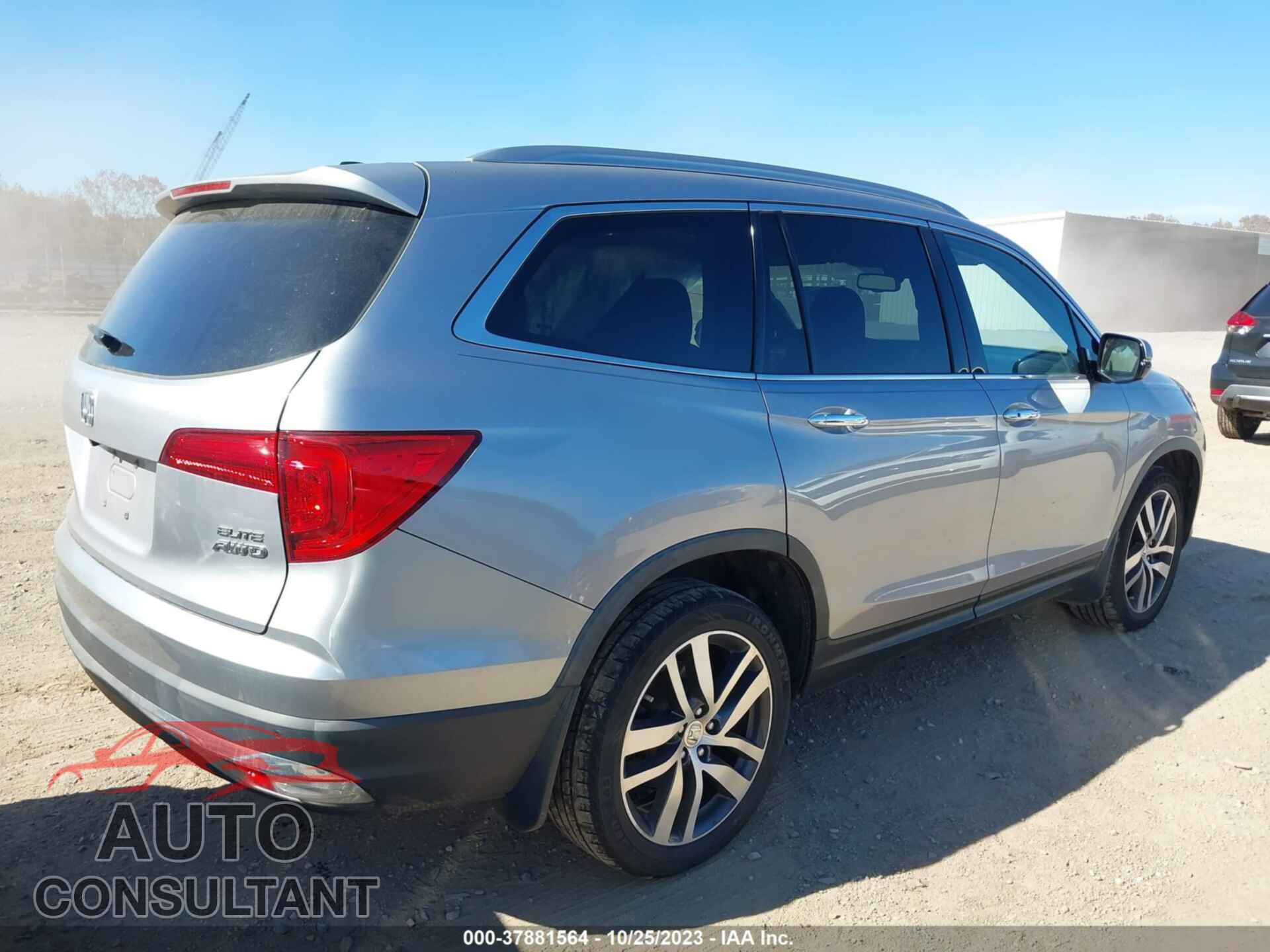 HONDA PILOT 2017 - 5FNYF6H00HB082110