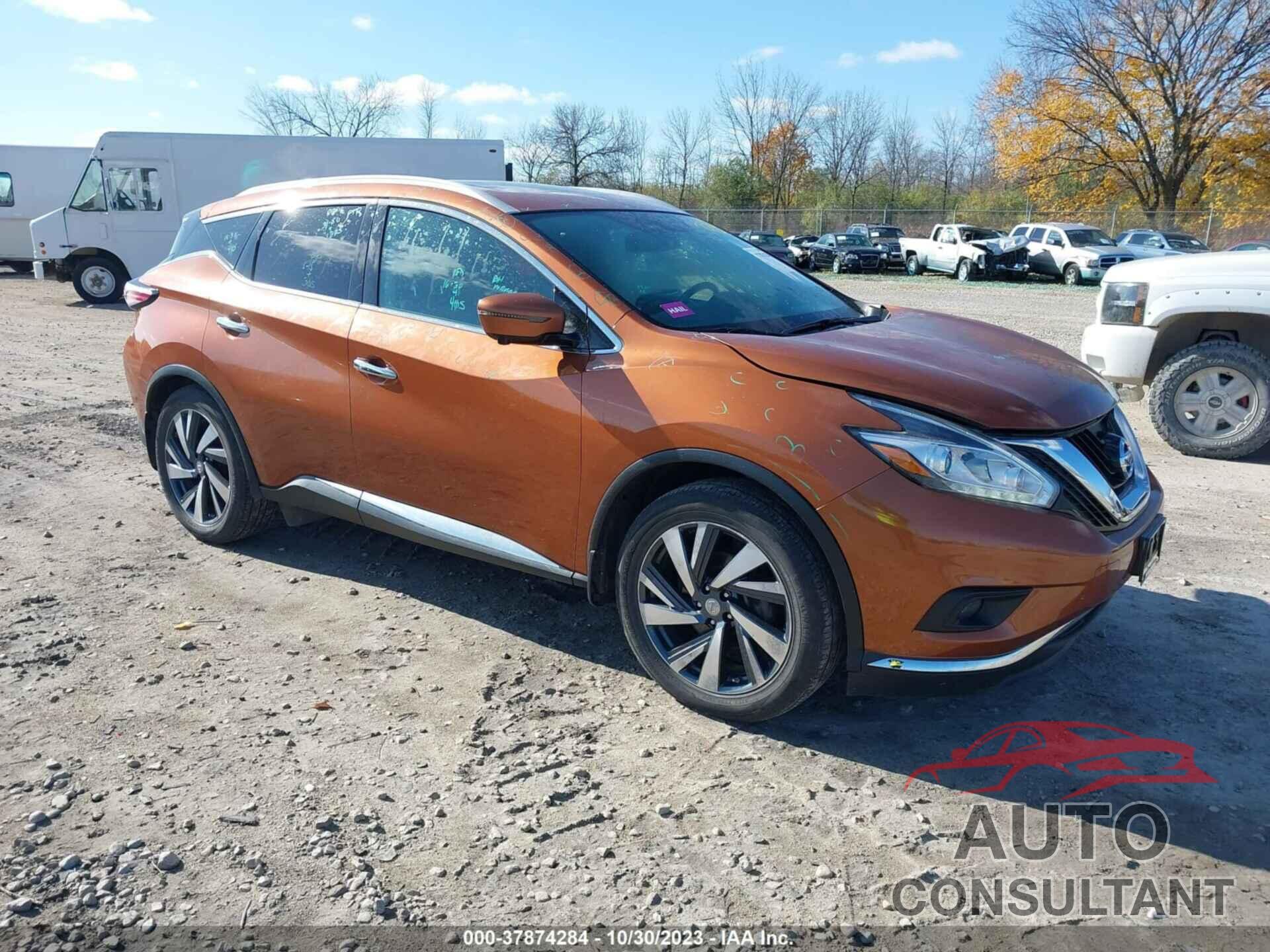 NISSAN MURANO 2016 - 5N1AZ2MH3GN104707