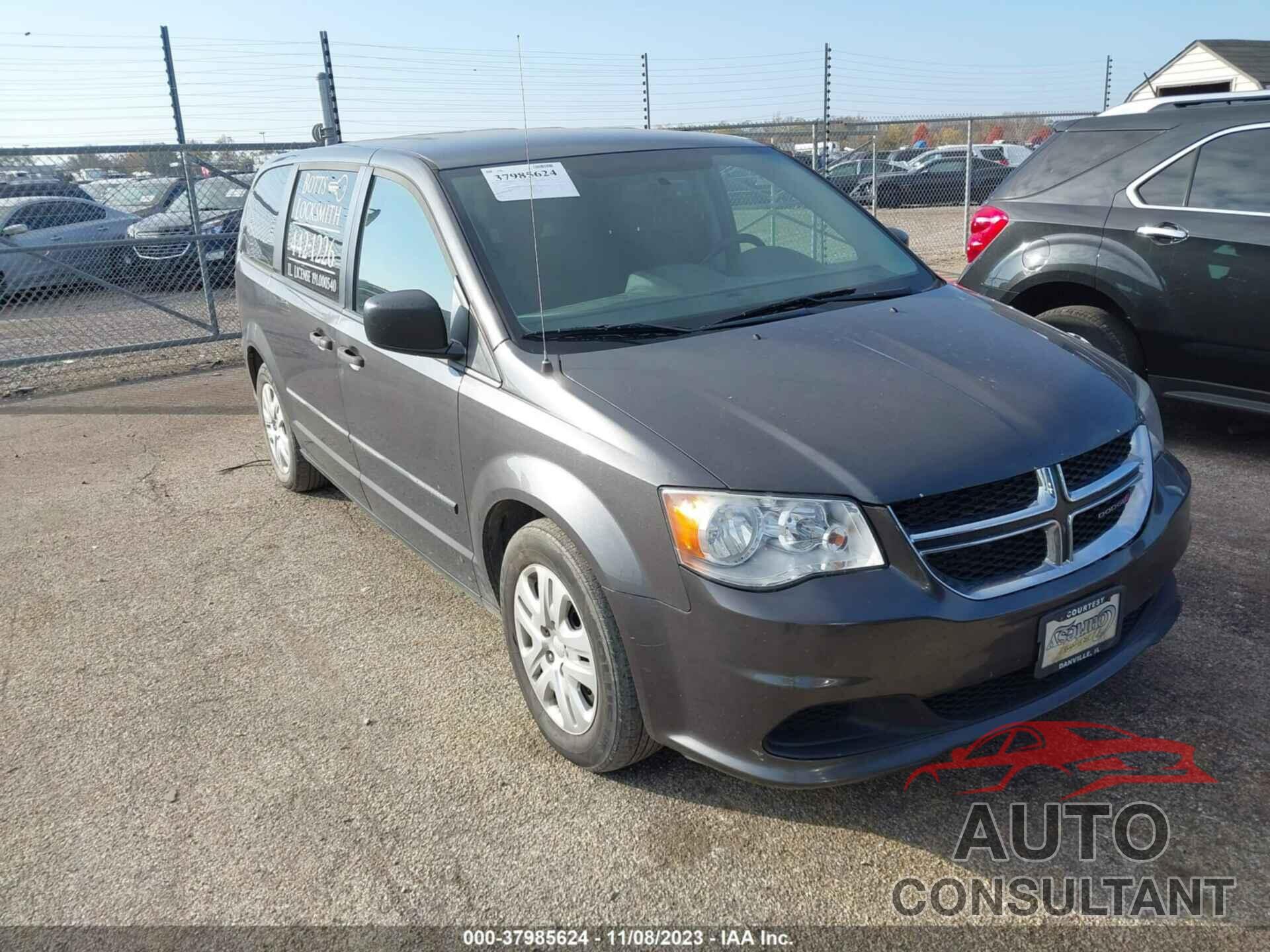 DODGE GRAND CARAVAN 2016 - 2C4RDGBG2GR316188