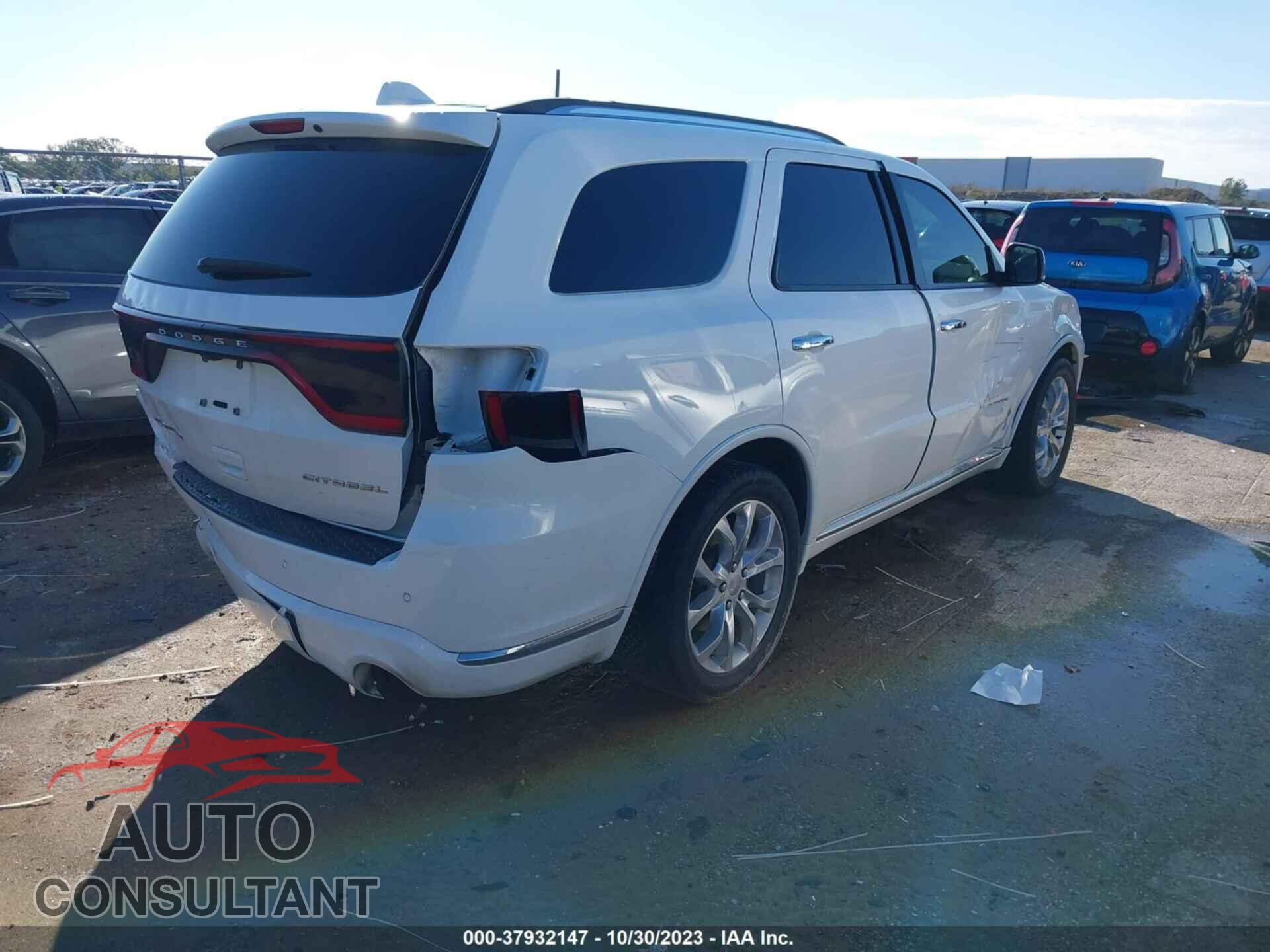 DODGE DURANGO 2016 - 1C4RDHEG2GC374490