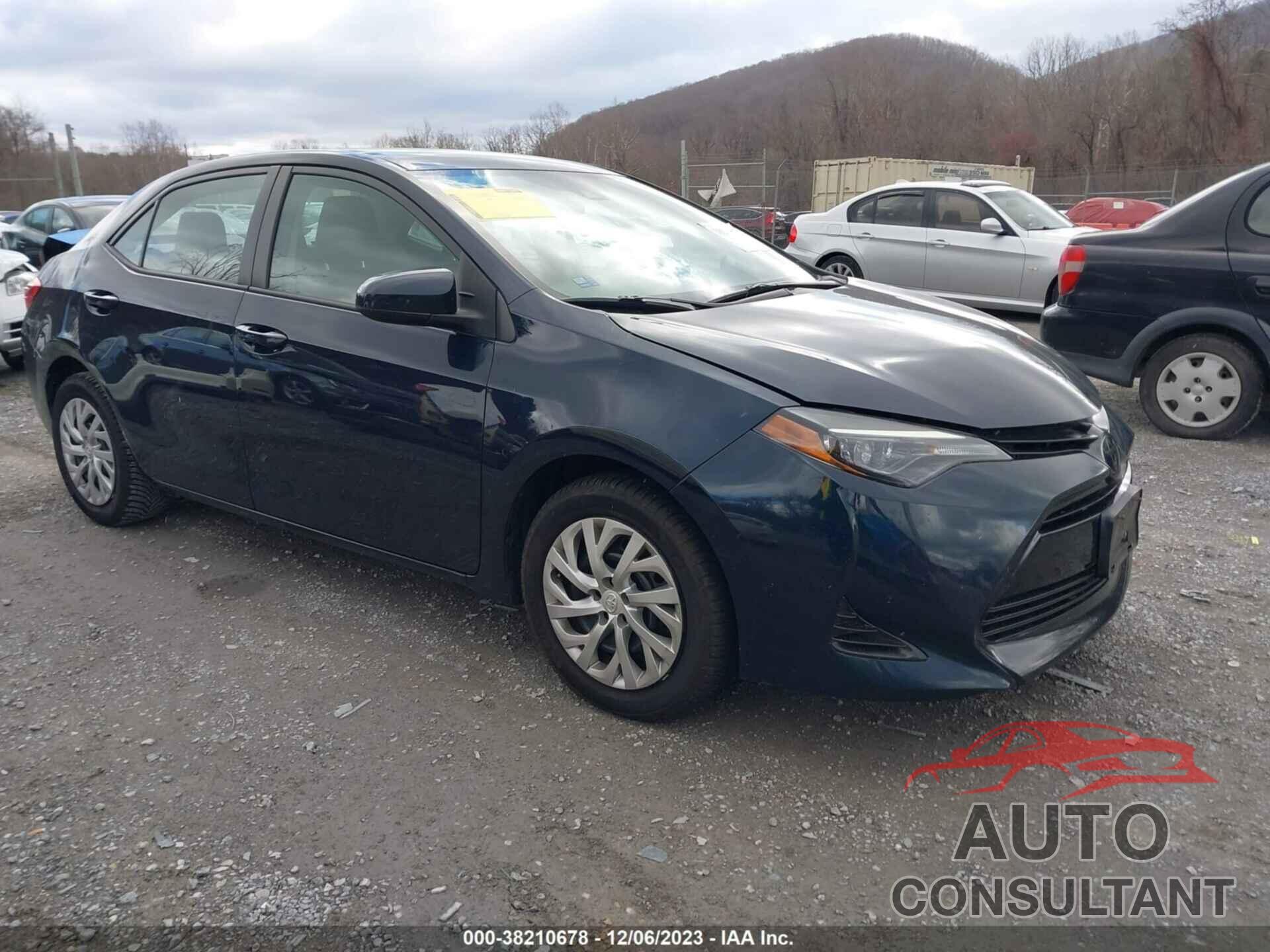 TOYOTA COROLLA 2019 - 2T1BURHE4KC186409