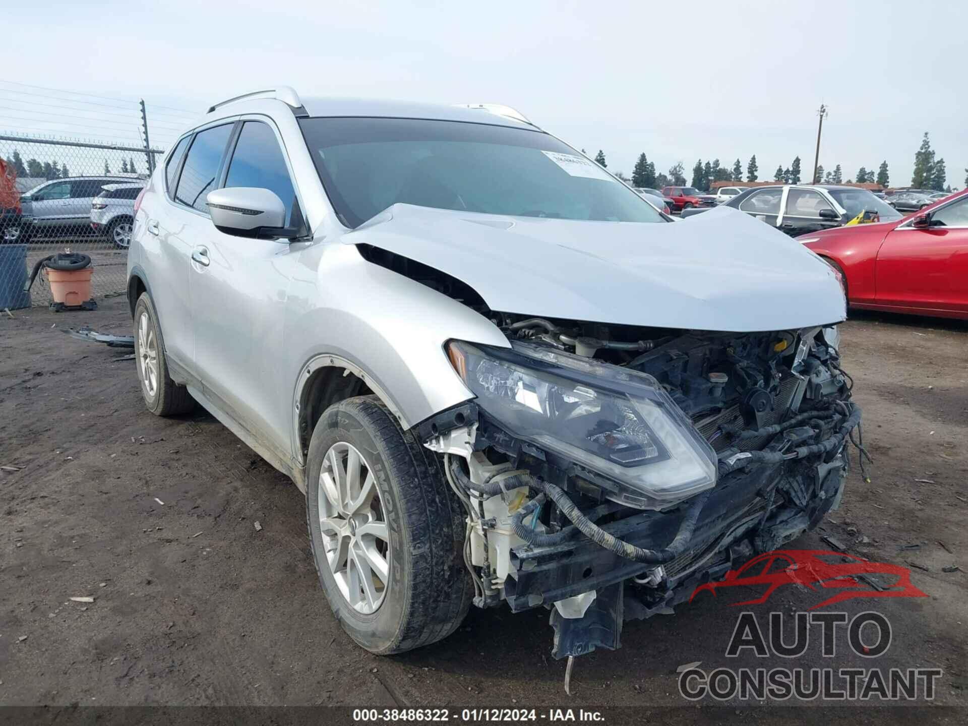 NISSAN ROGUE 2017 - KNMAT2MT6HP539964