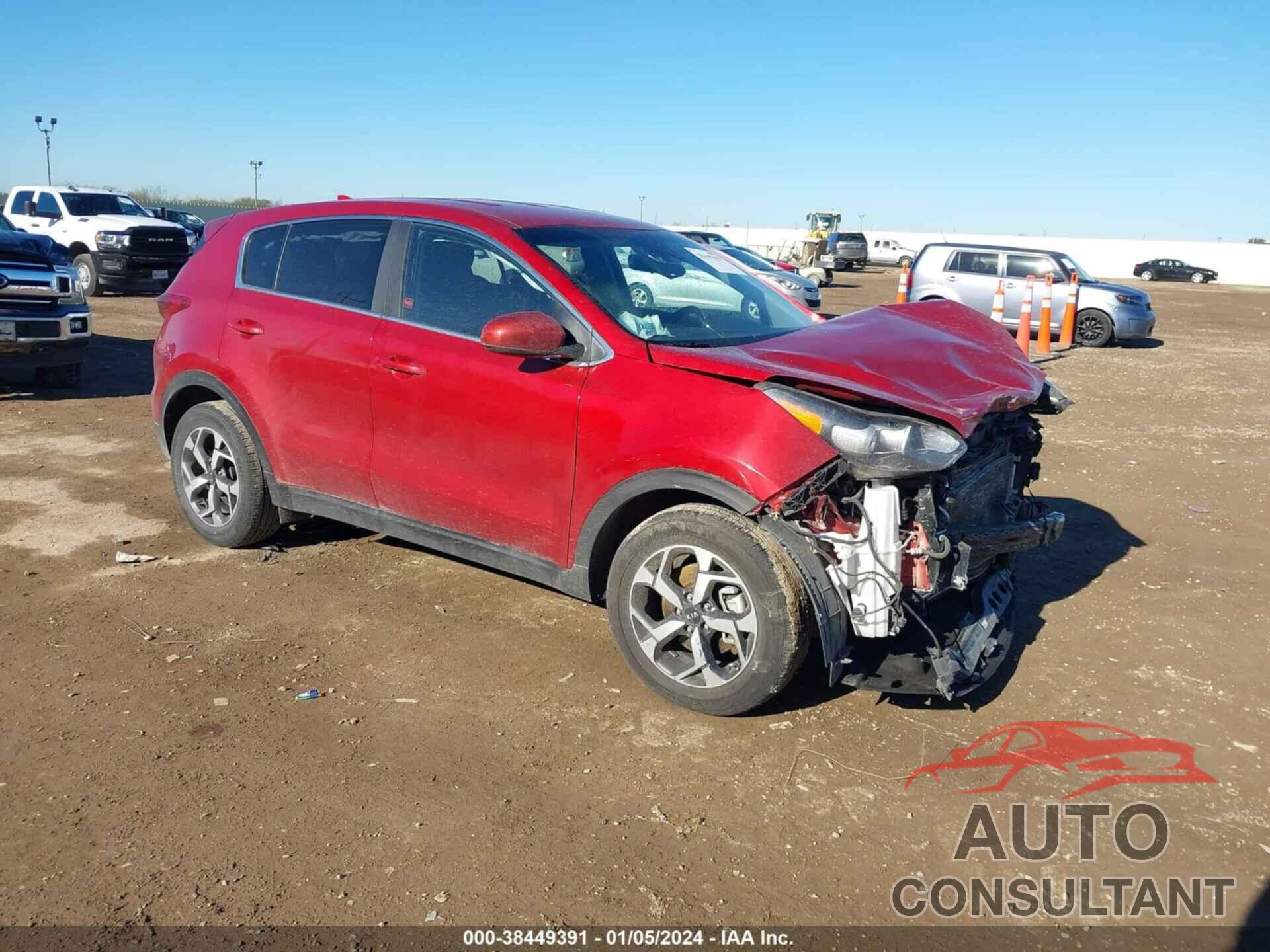 KIA SPORTAGE 2022 - KNDPM3AC6N7998893
