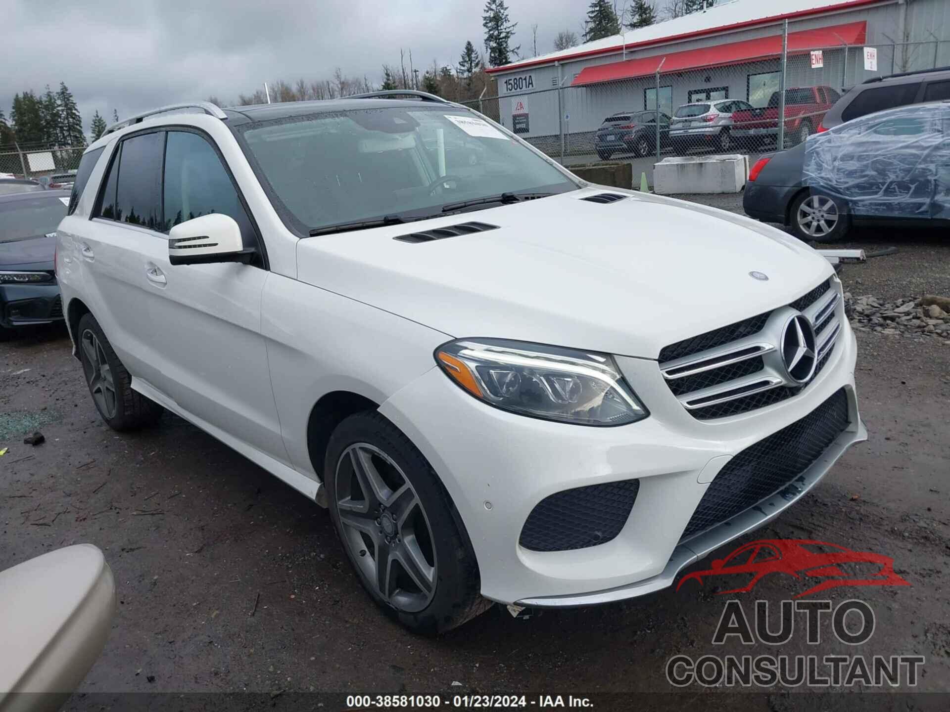 MERCEDES-BENZ GLE 400 2016 - 4JGDA5GB8GA683410