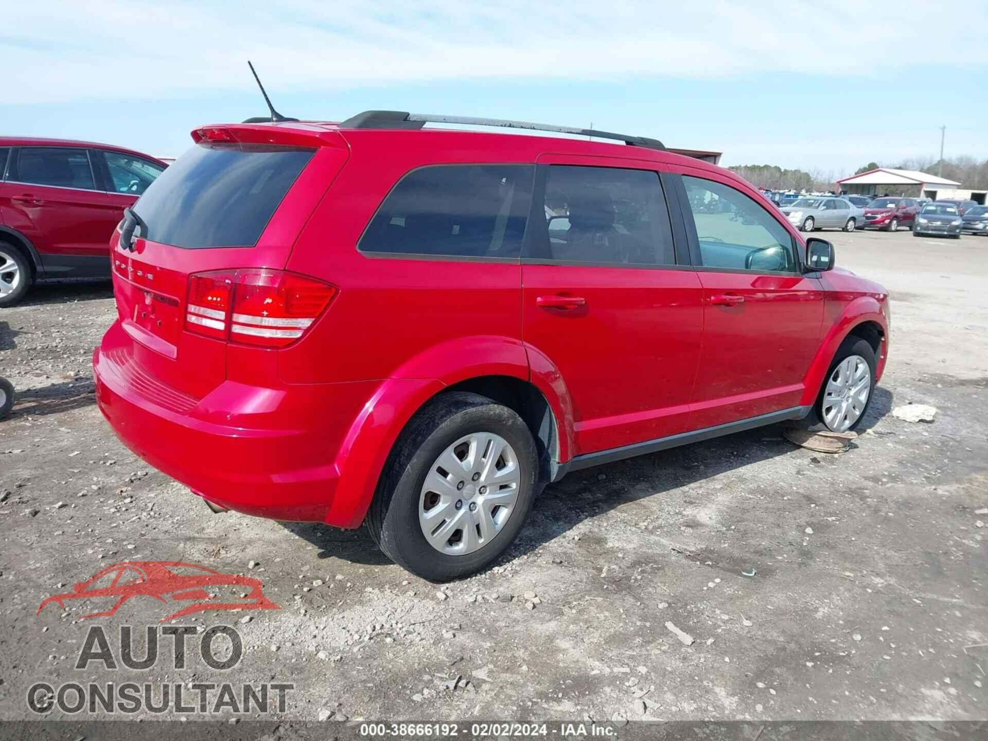 DODGE JOURNEY 2017 - 3C4PDCAB8HT677090