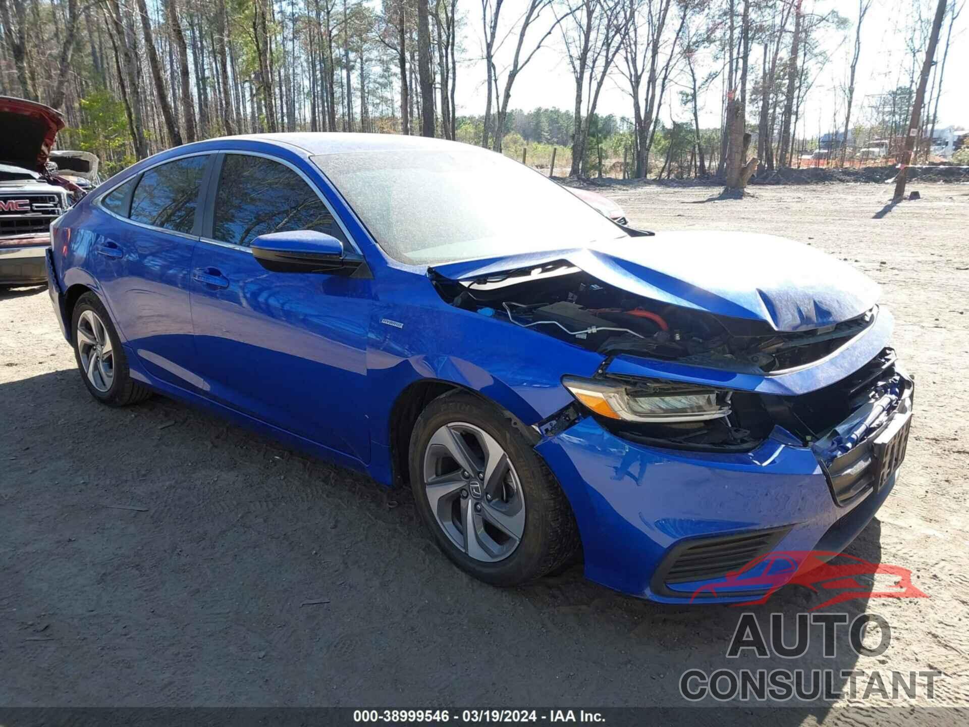 HONDA INSIGHT 2019 - 19XZE4F16KE018397