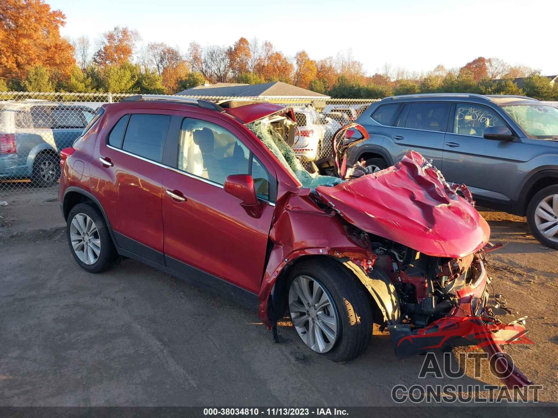 CHEVROLET TRAX 2020 - 3GNCJMSB4LL178914