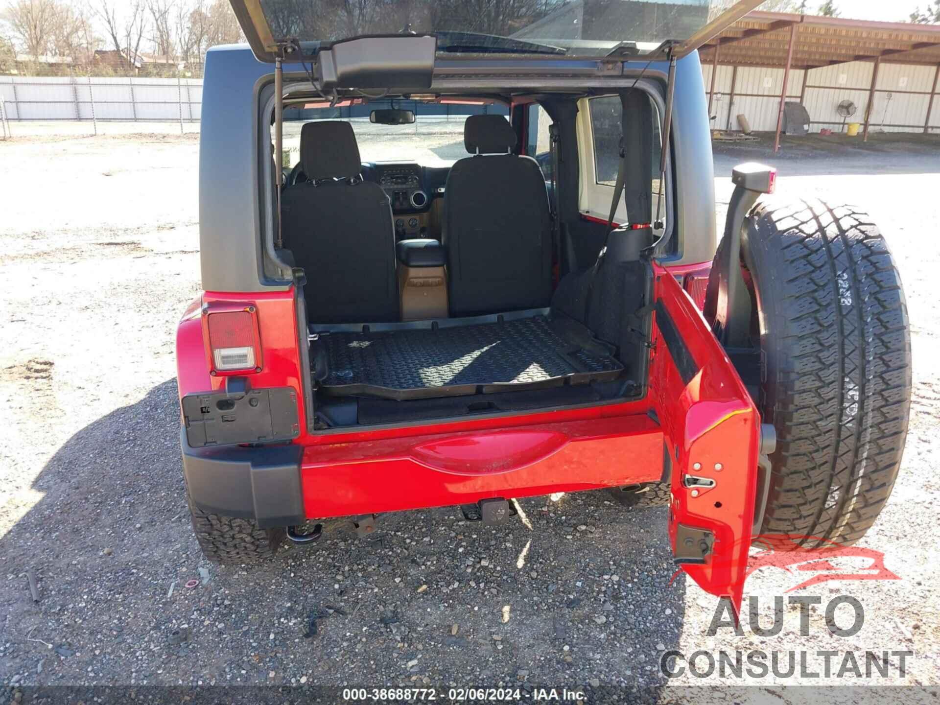 JEEP WRANGLER 2016 - 1C4AJWBG2GL156824