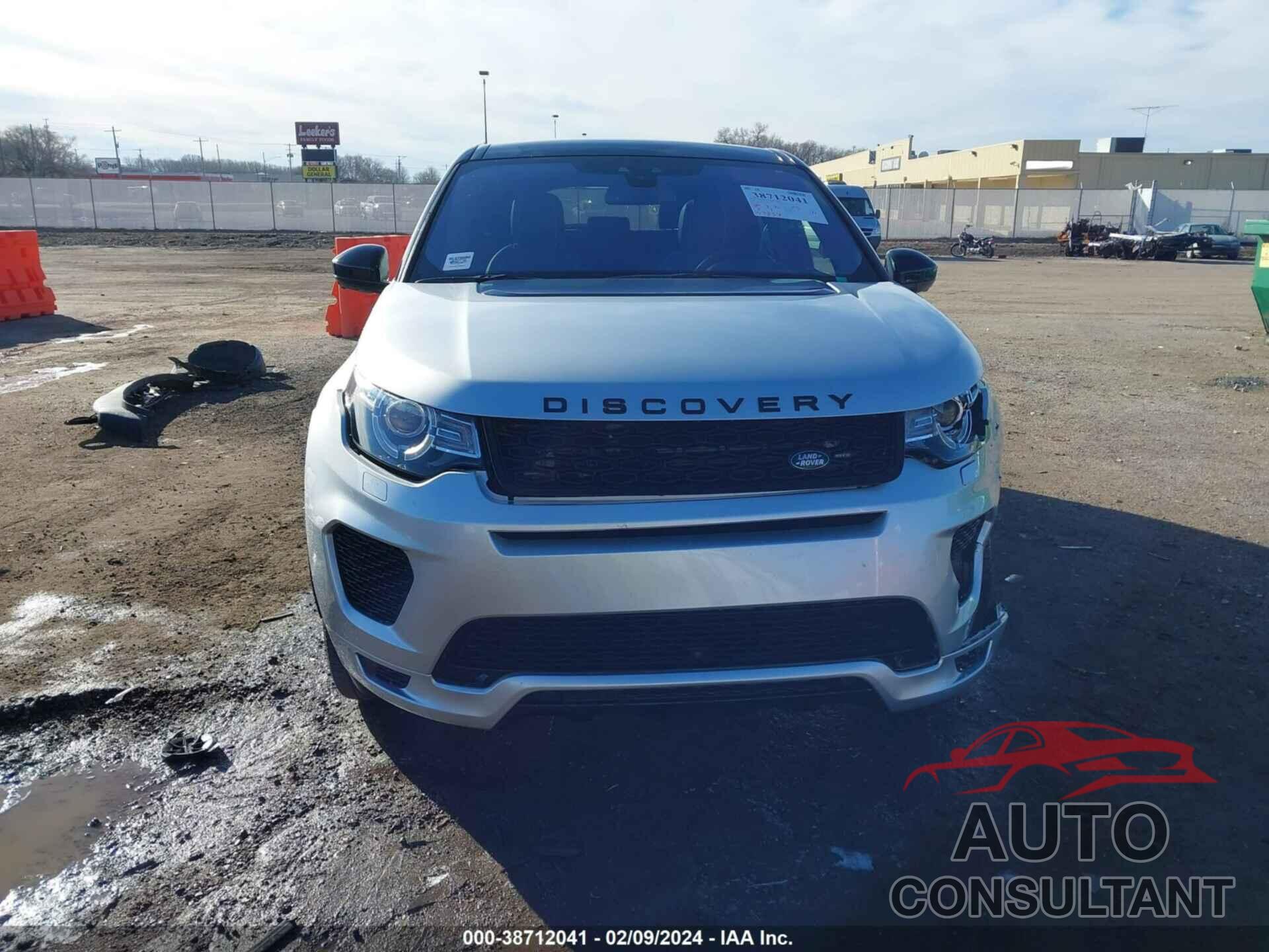 LAND ROVER DISCOVERY SPORT 2018 - SALCR2SX8JH735300