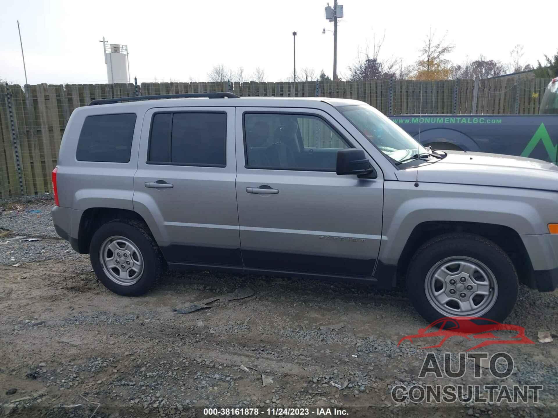 JEEP PATRIOT 2016 - 1C4NJPBA7GD688521