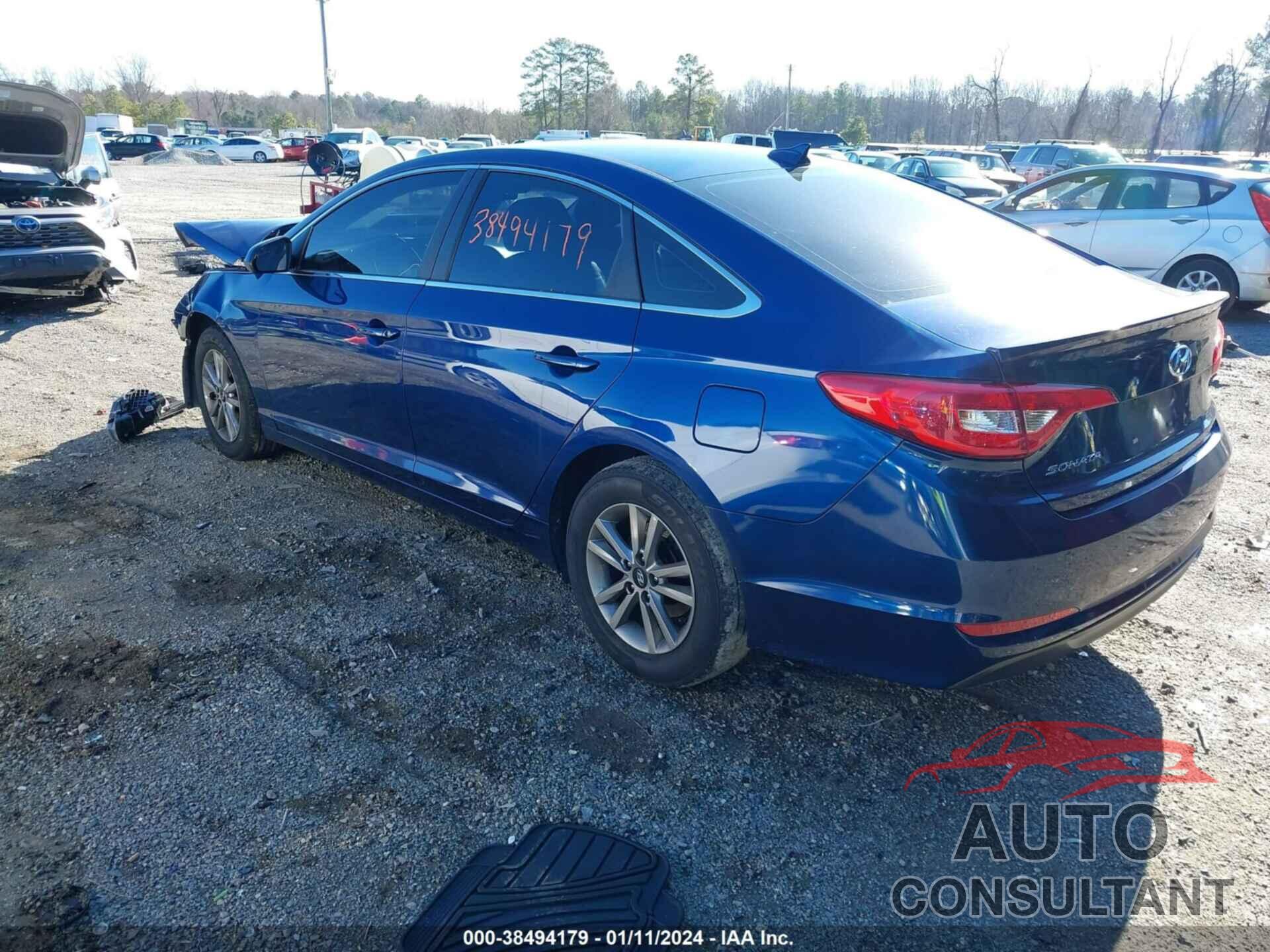 HYUNDAI SONATA 2016 - 5NPE24AFXGH333670