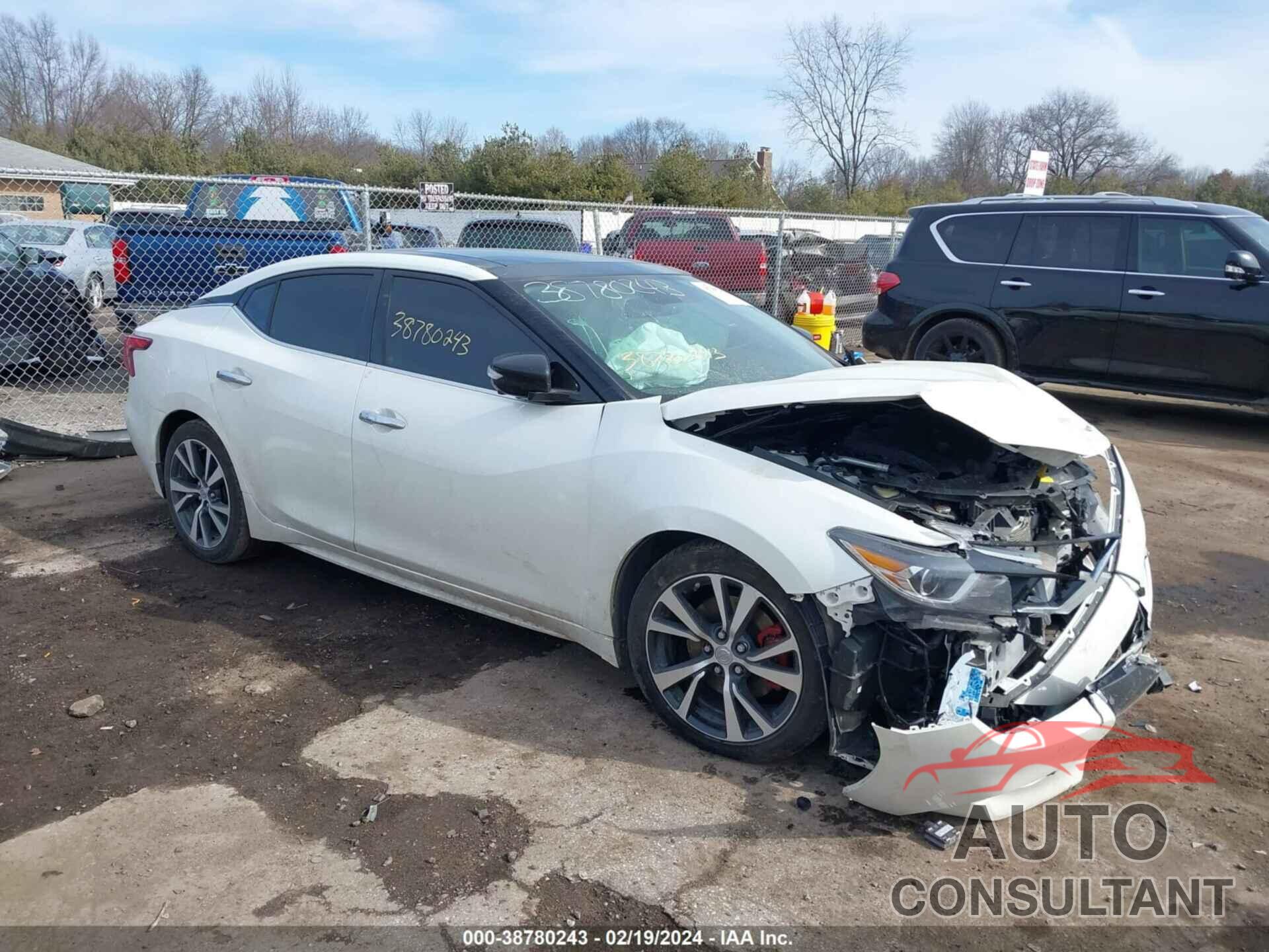 NISSAN MAXIMA 2017 - 1N4AA6AP6HC416134