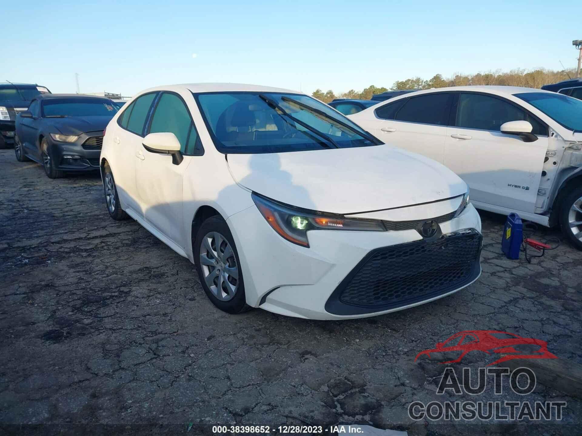 TOYOTA COROLLA 2020 - JTDEPRAEXLJ085508