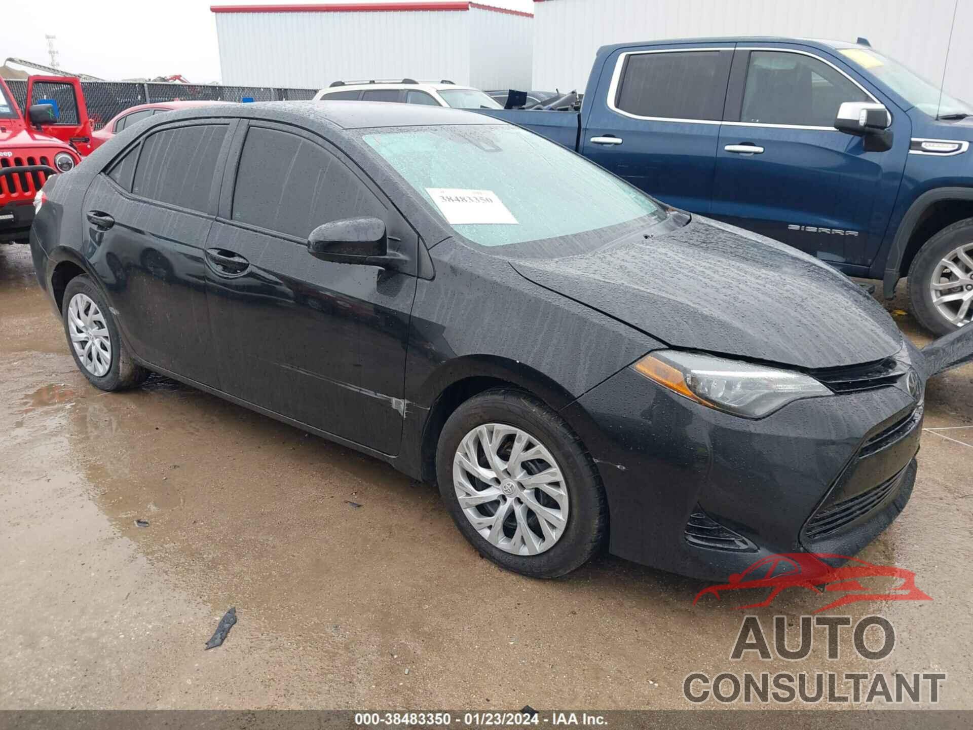 TOYOTA COROLLA 2019 - 2T1BURHE2KC236126
