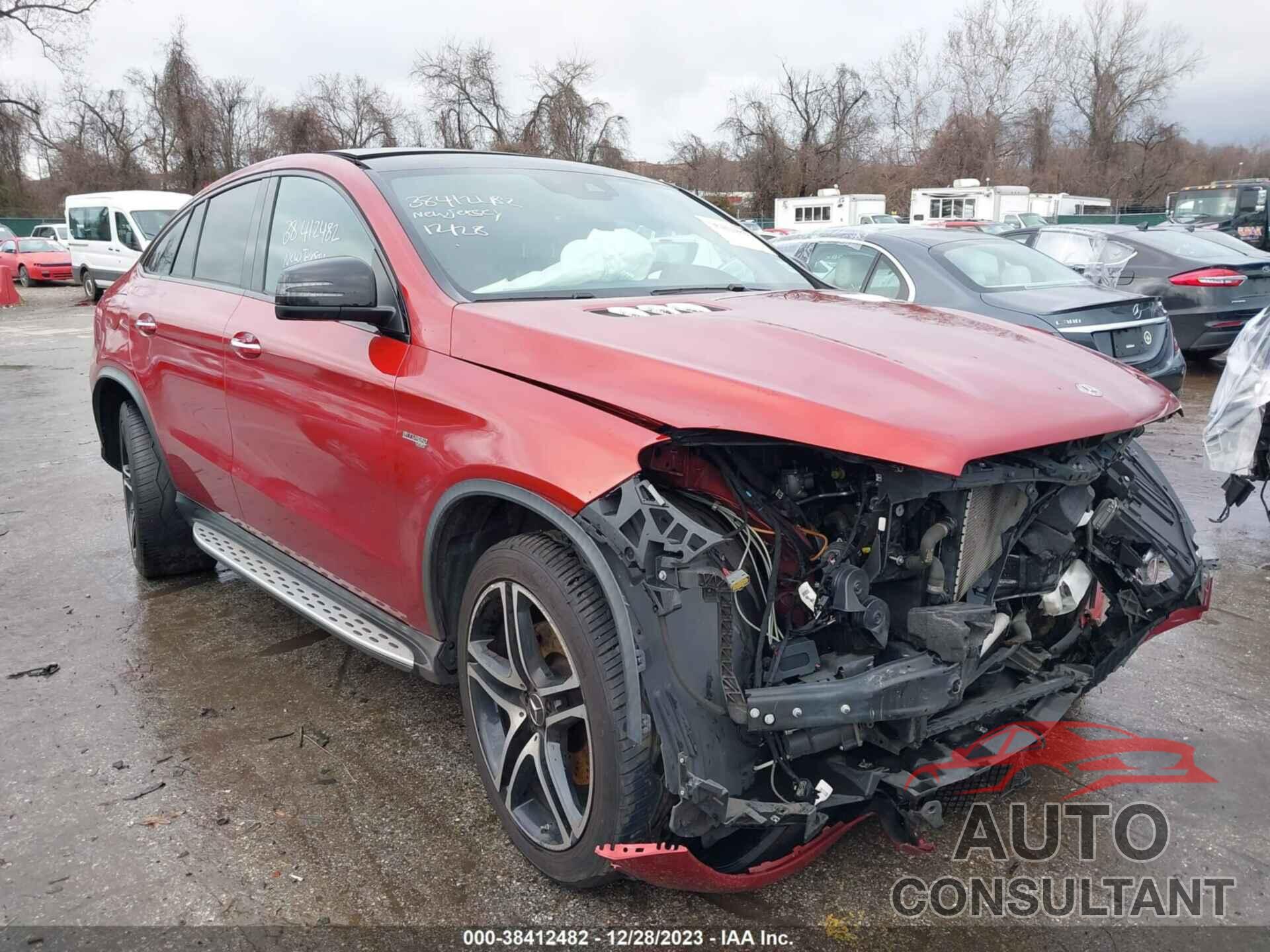 MERCEDES-BENZ AMG GLE 43 COUPE 2019 - 4JGED6EB6KA137069