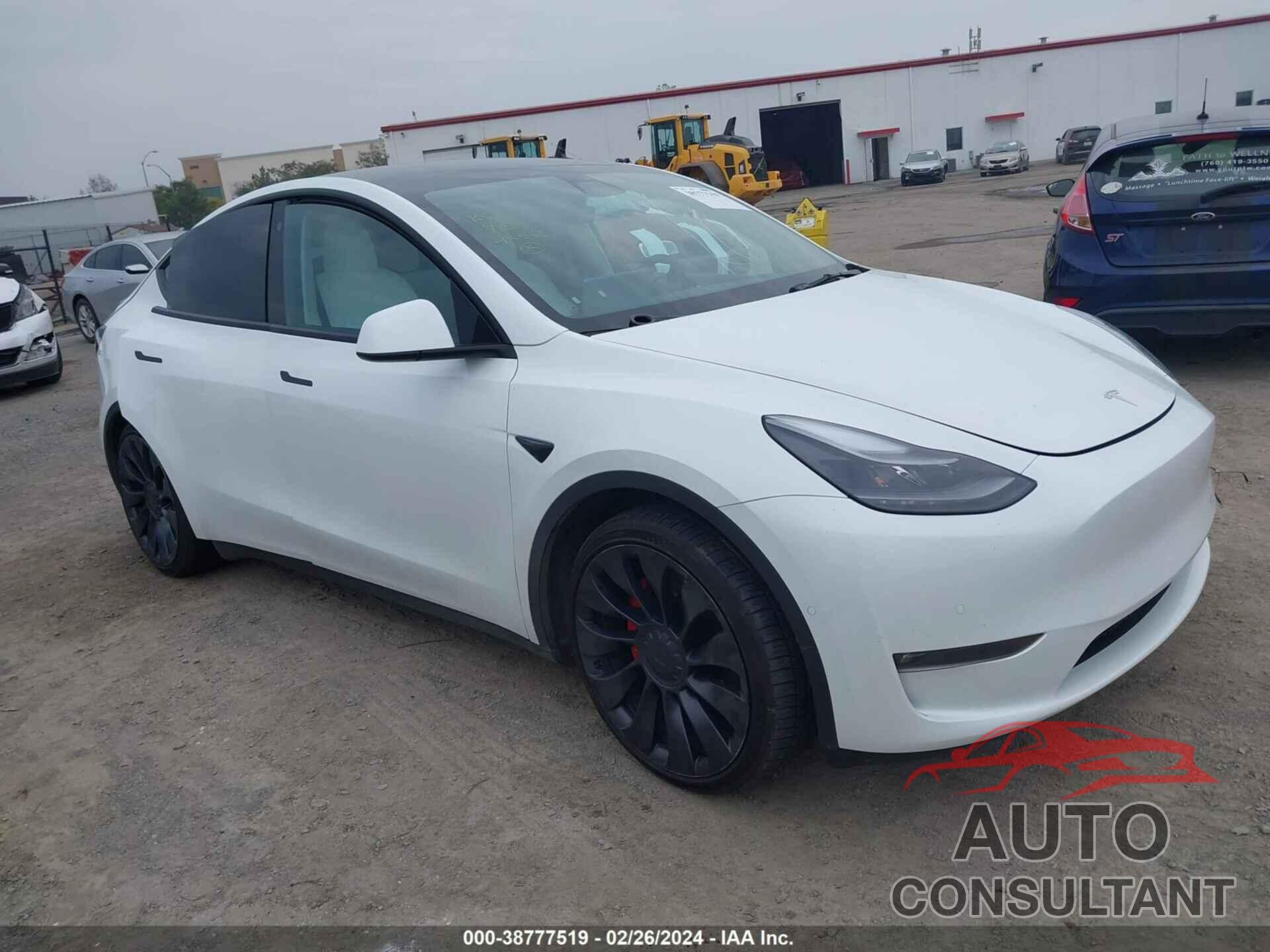 TESLA MODEL Y 2022 - 7SAYGDEF3NF485619