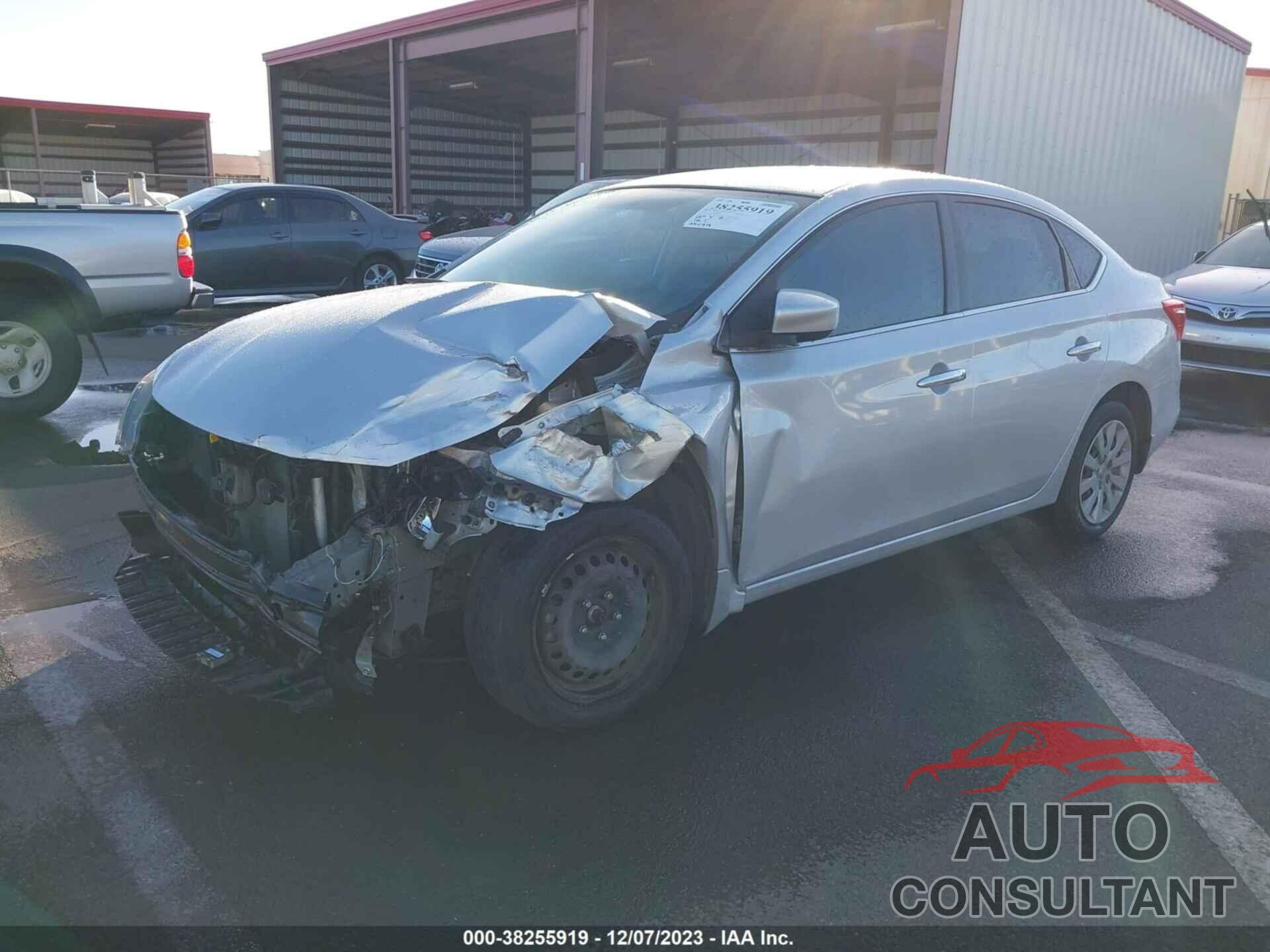 NISSAN SENTRA 2019 - 3N1AB7AP6KY277475