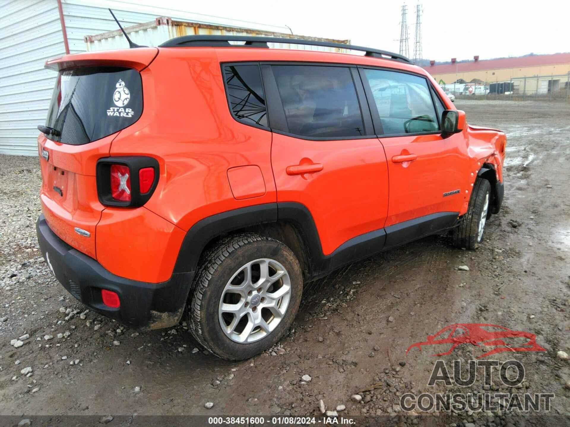 JEEP RENEGADE 2015 - ZACCJBBT0FPC02921