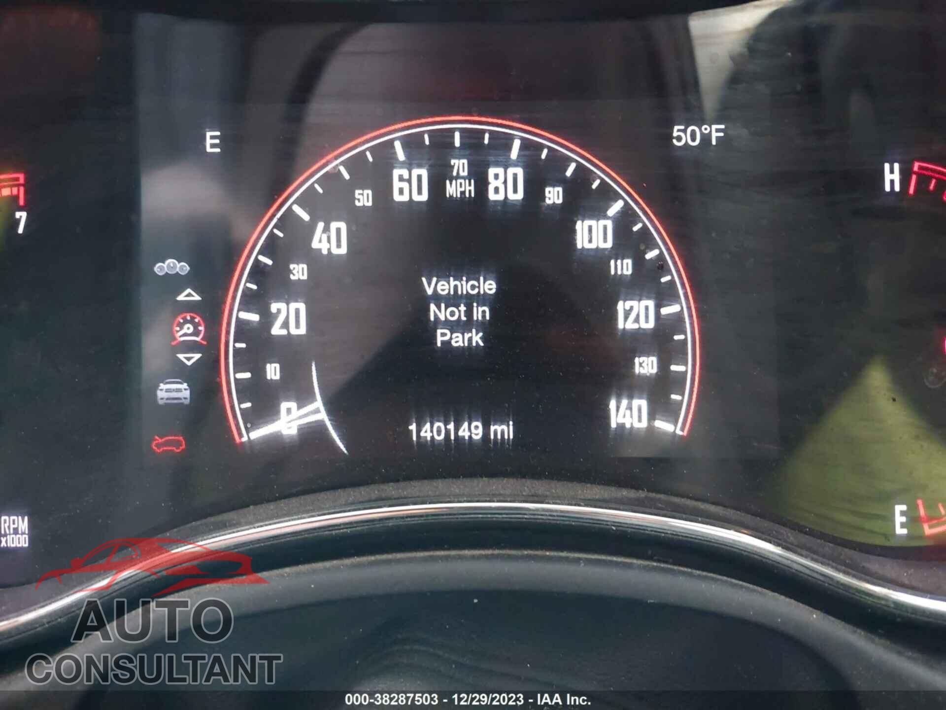 DODGE DURANGO 2017 - 1C4RDJAG5HC746838