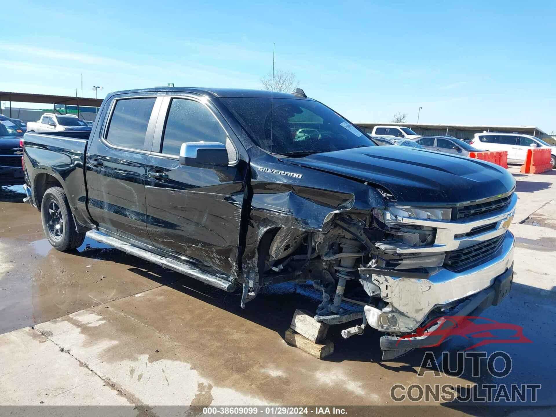 CHEVROLET SILVERADO 1500 2020 - 3GCPWCED0LG140107