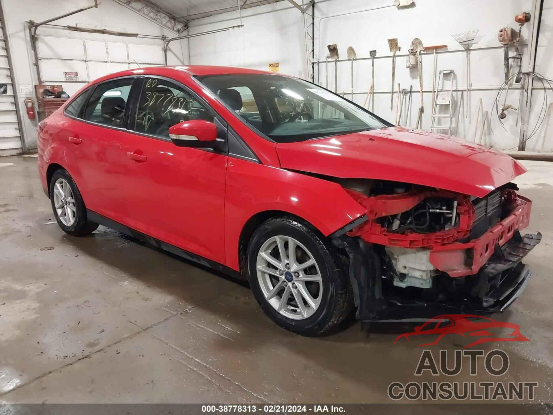 FORD FOCUS 2017 - 1FADP3F26HL267148