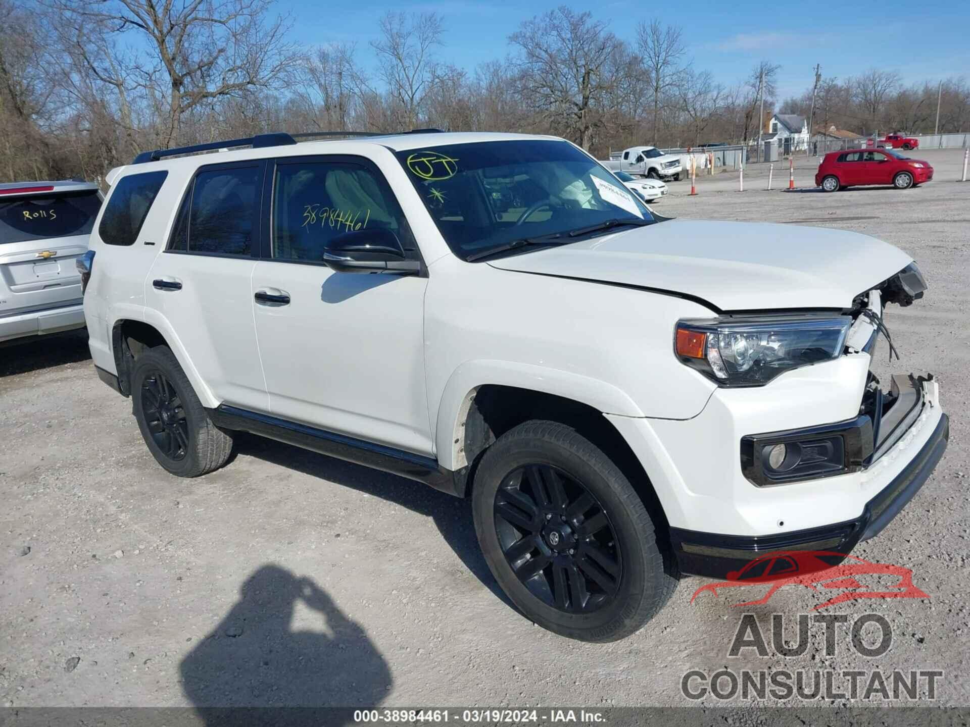 TOYOTA 4RUNNER 2019 - JTEBU5JR5K5694306