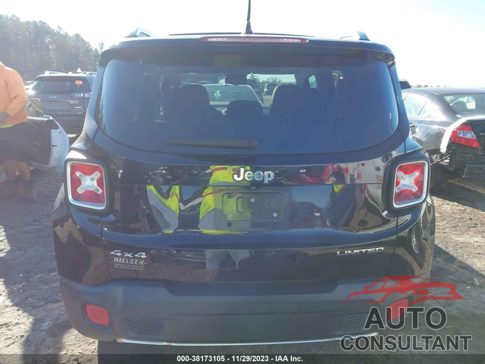 JEEP RENEGADE 2016 - ZACCJBDT3GPD10660