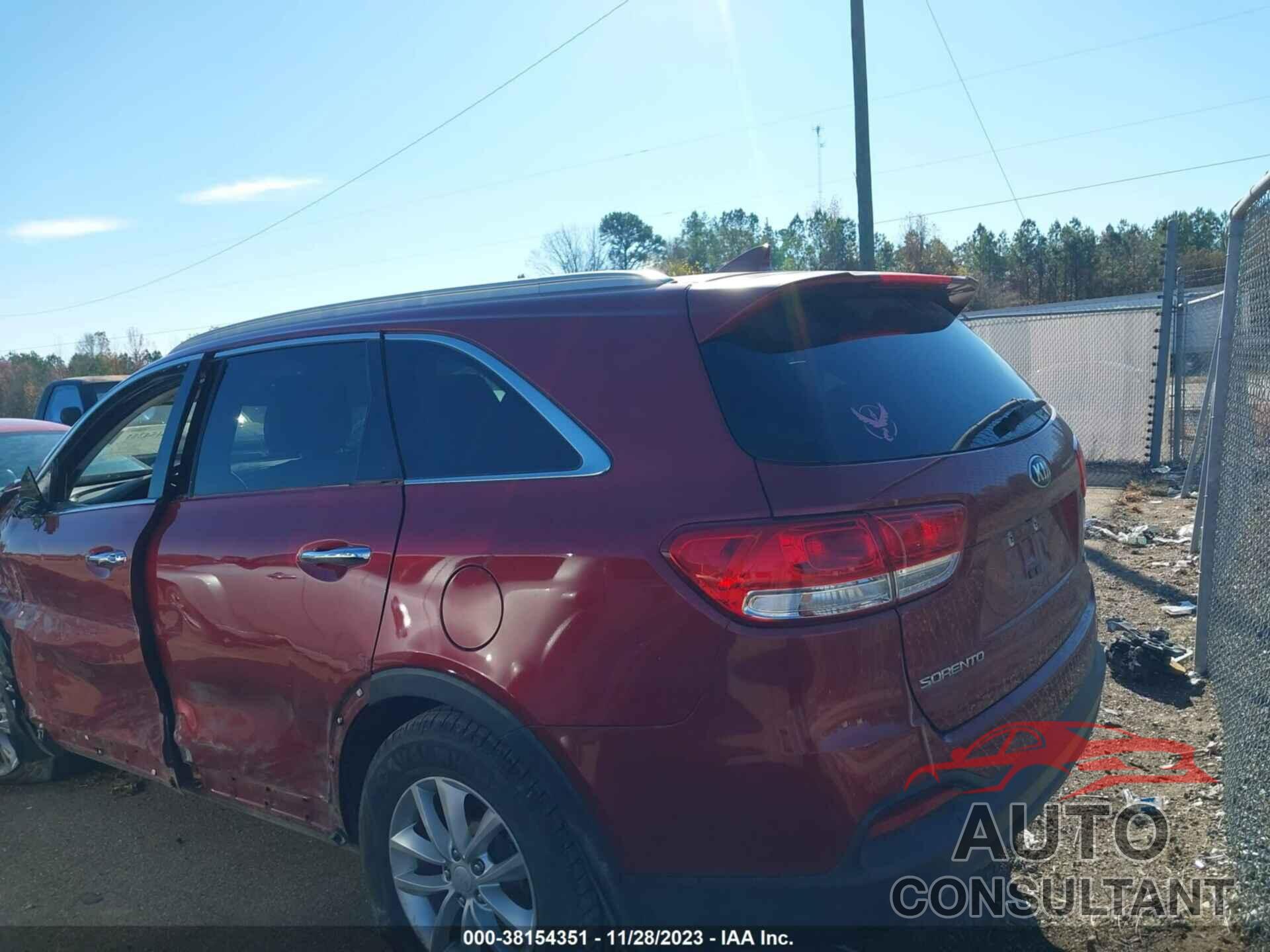 KIA SORENTO 2017 - 5XYPG4A36HG212823