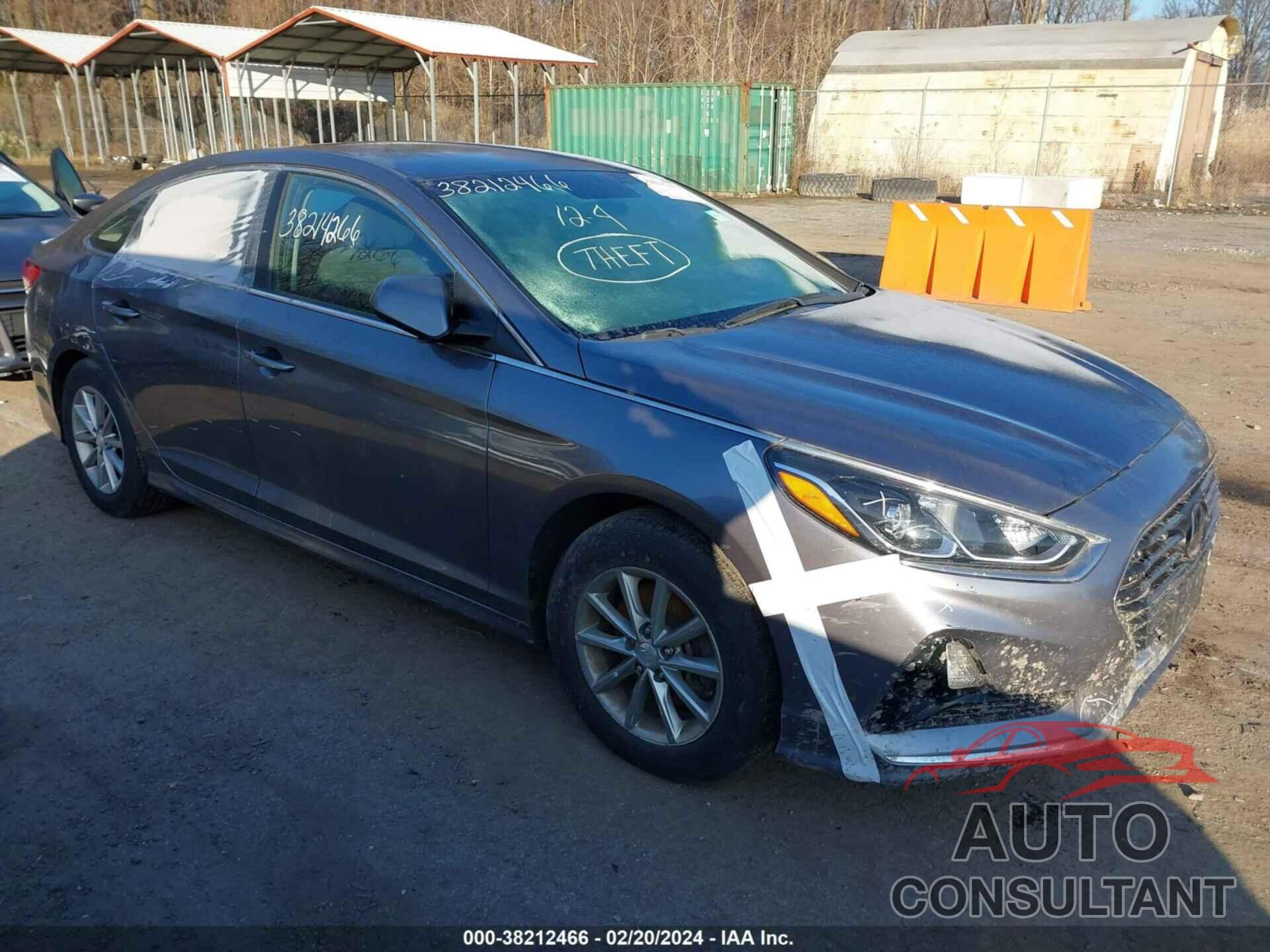 HYUNDAI SONATA 2018 - 5NPE24AF3JH643280