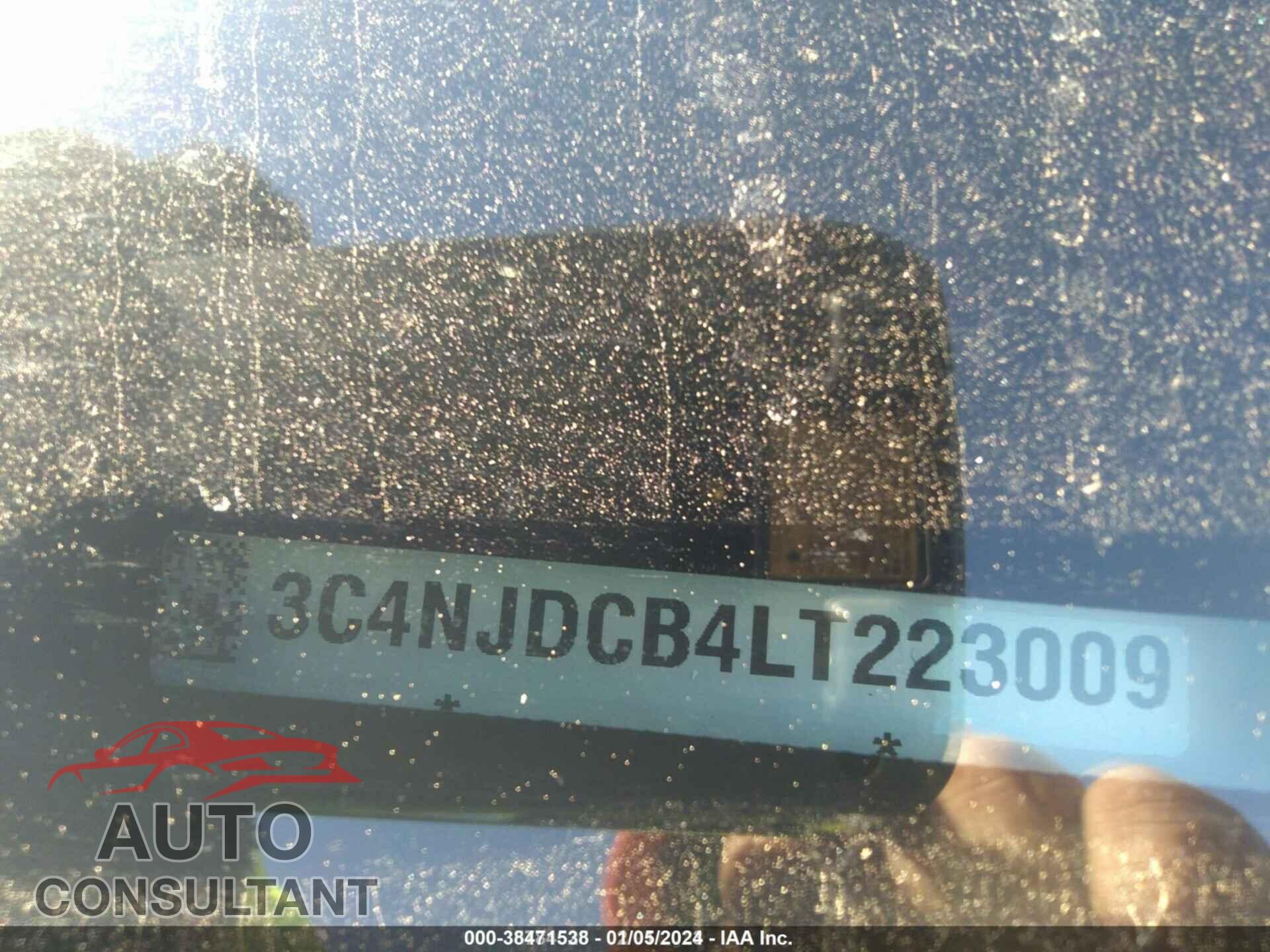JEEP COMPASS 2020 - 3C4NJDCB4LT223009