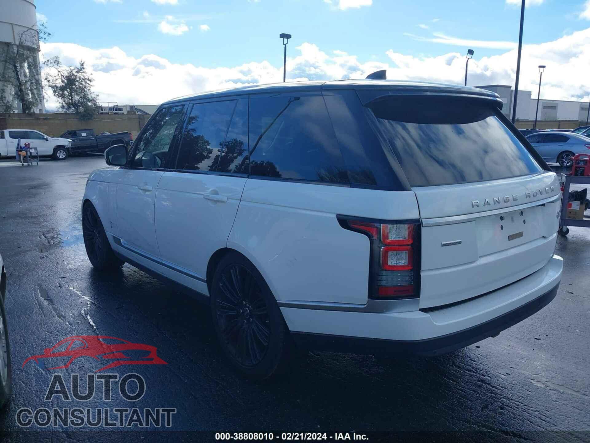 LAND ROVER RANGE ROVER 2017 - SALGS2FE5HA323417