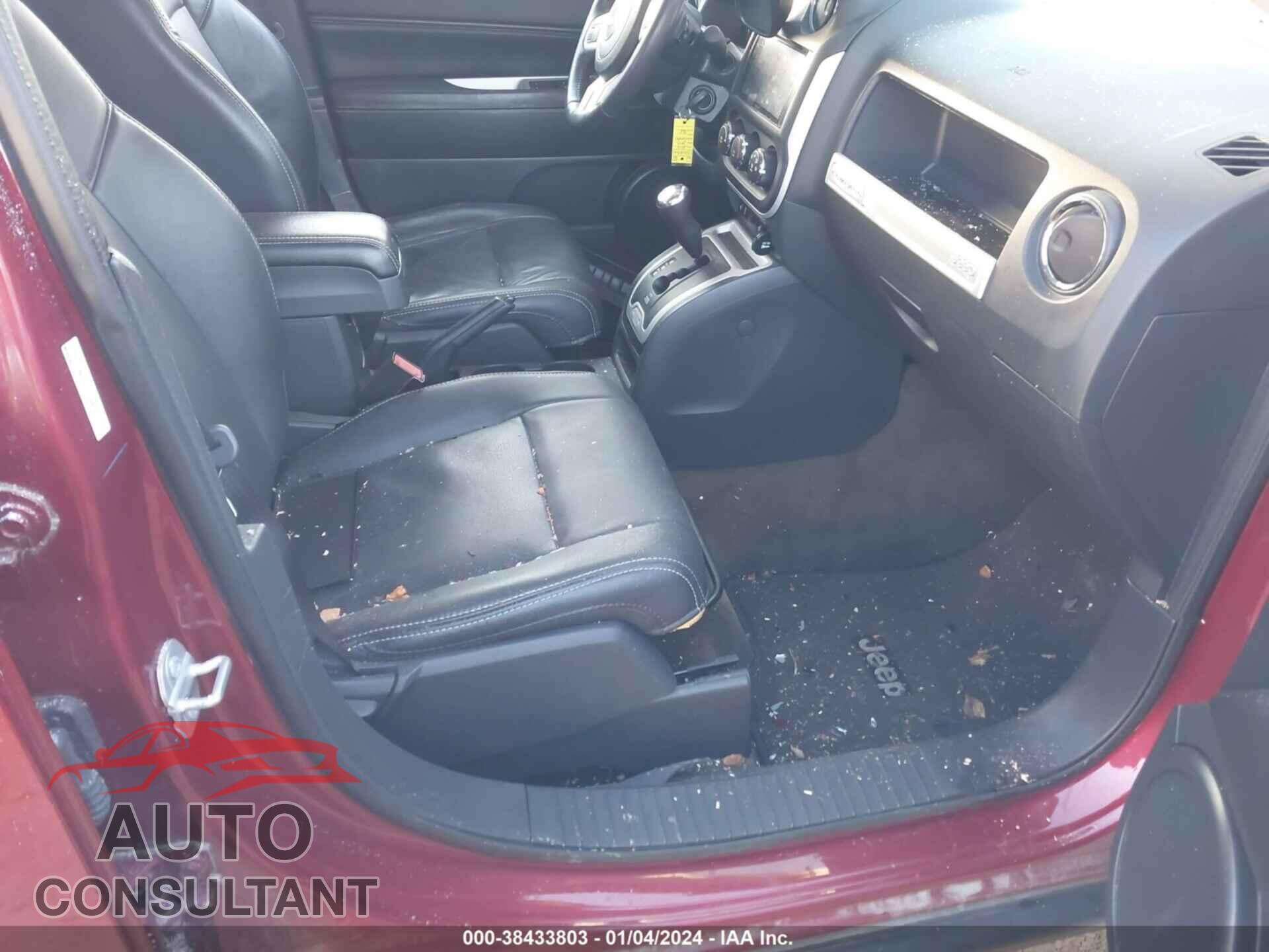 JEEP COMPASS 2016 - 1C4NJDEB2GD808745
