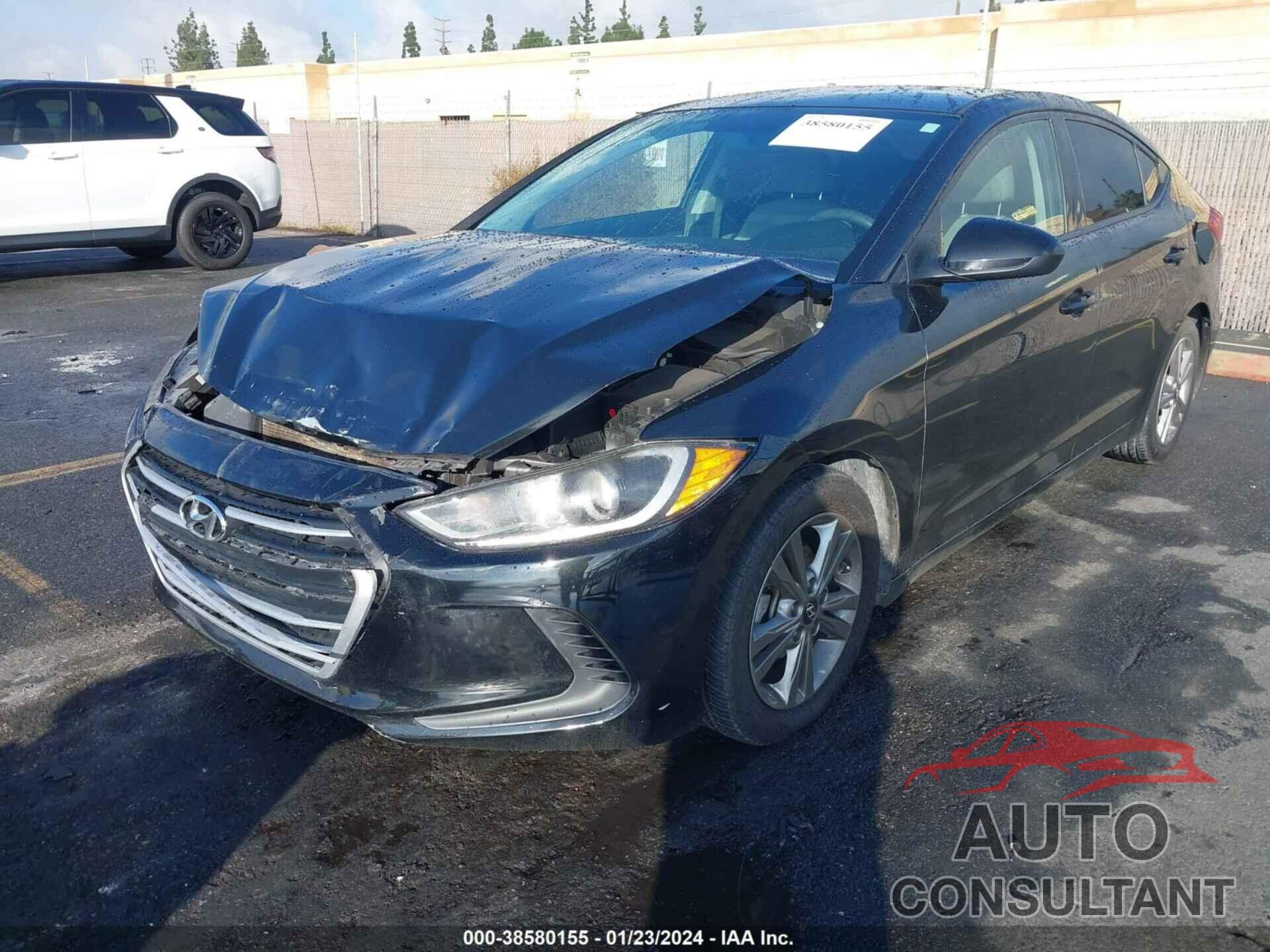 HYUNDAI ELANTRA 2018 - 5NPD84LF8JH392439