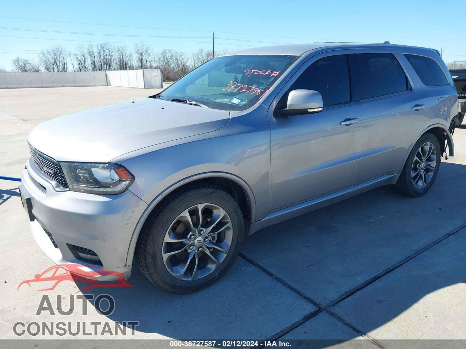 DODGE DURANGO 2019 - 1C4RDHDG9KC769258