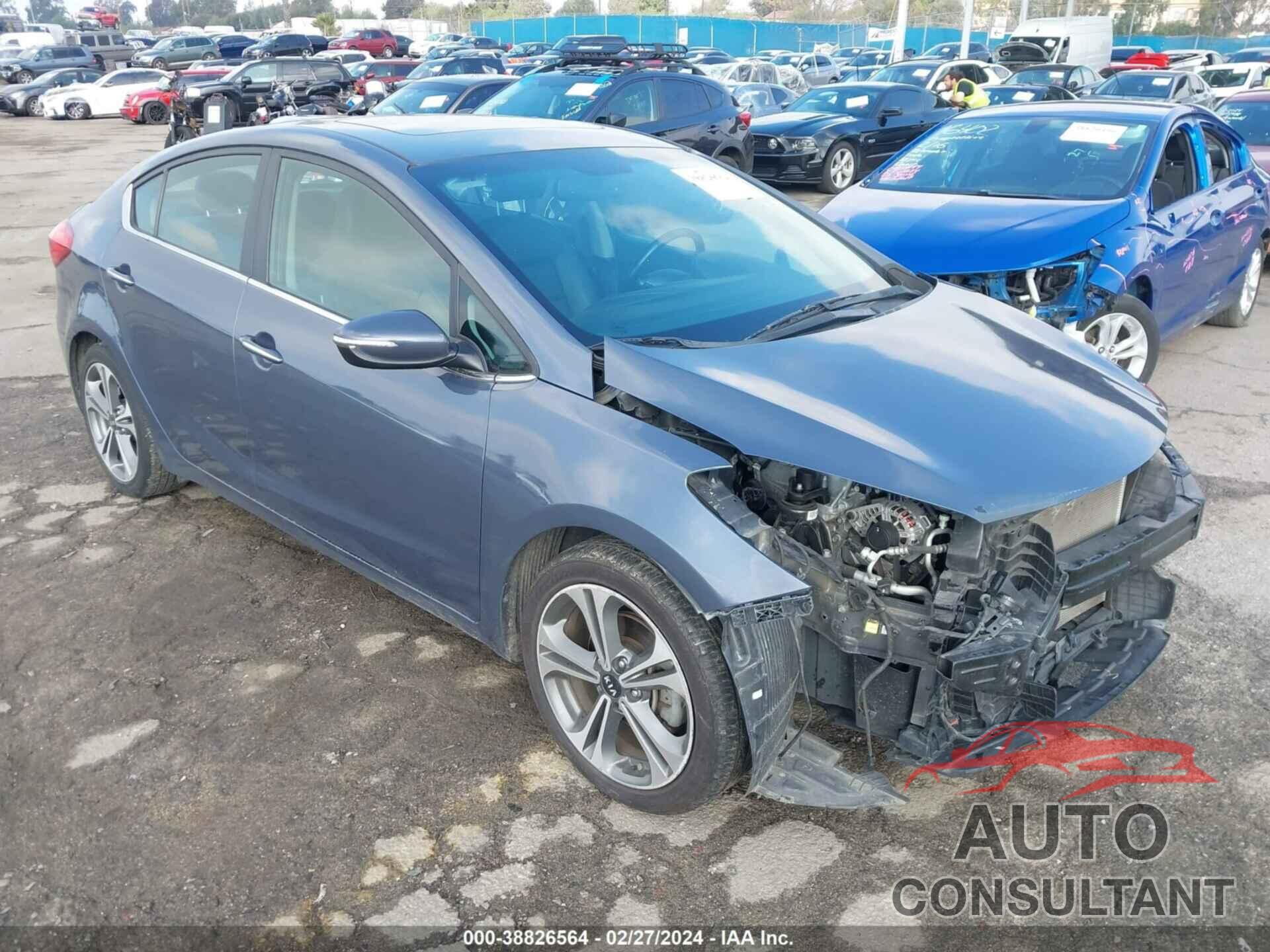 KIA FORTE 2016 - KNAFZ4A86G5556366